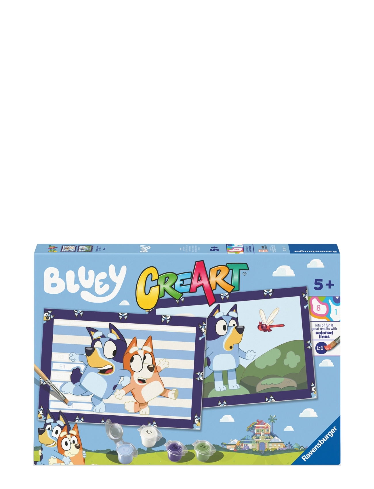 Ravensburger - CreArt Bluey - farging & hobbybøker - multi coloured - 2