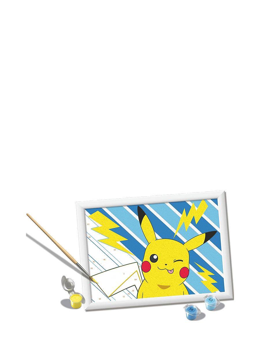Ravensburger - CreArt Cheeky Pikachu D/F/I/EN/E/PT - föndursett - multi coloured - 1