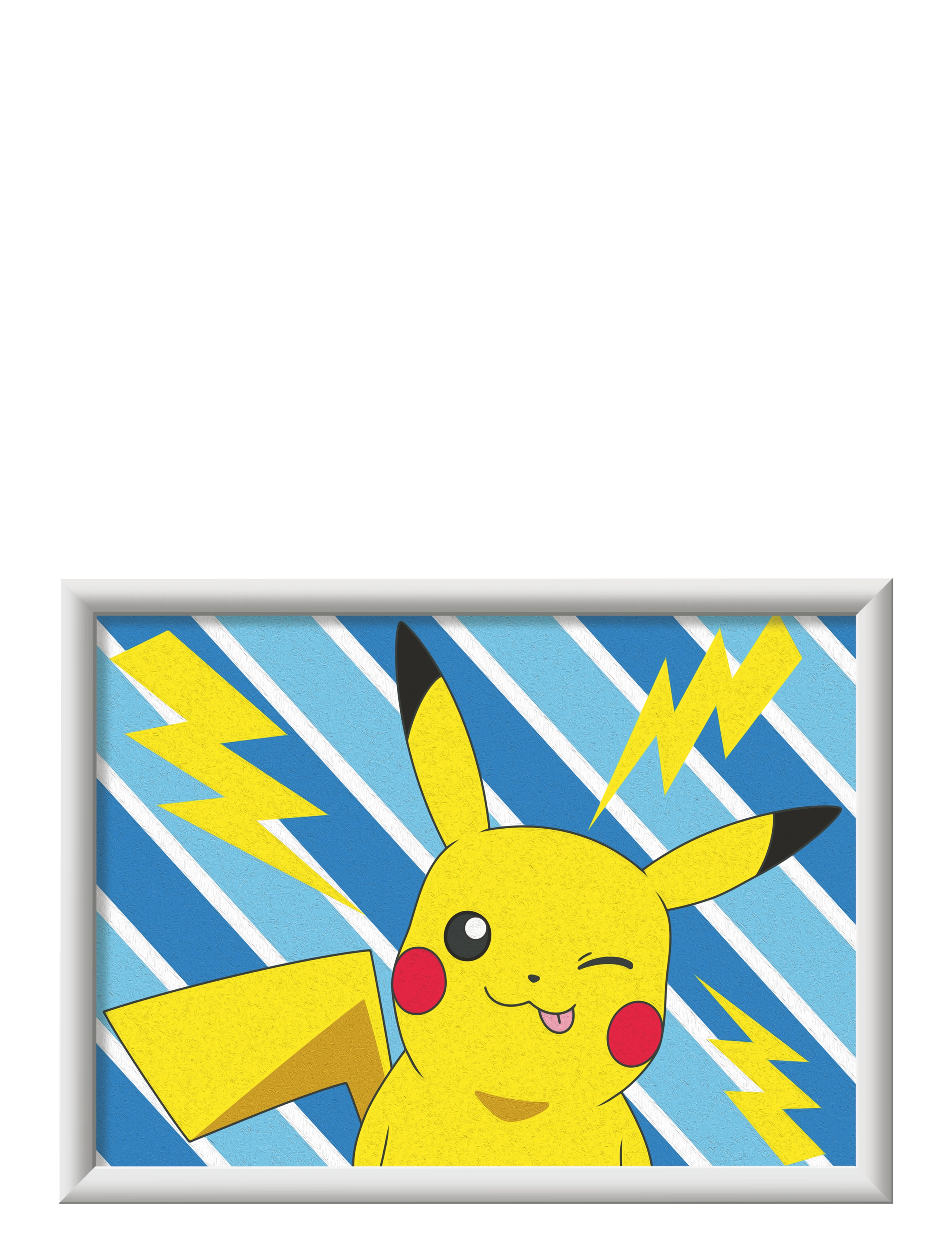 Ravensburger - CreArt Cheeky Pikachu D/F/I/EN/E/PT - hobbyartikler - multi coloured - 2