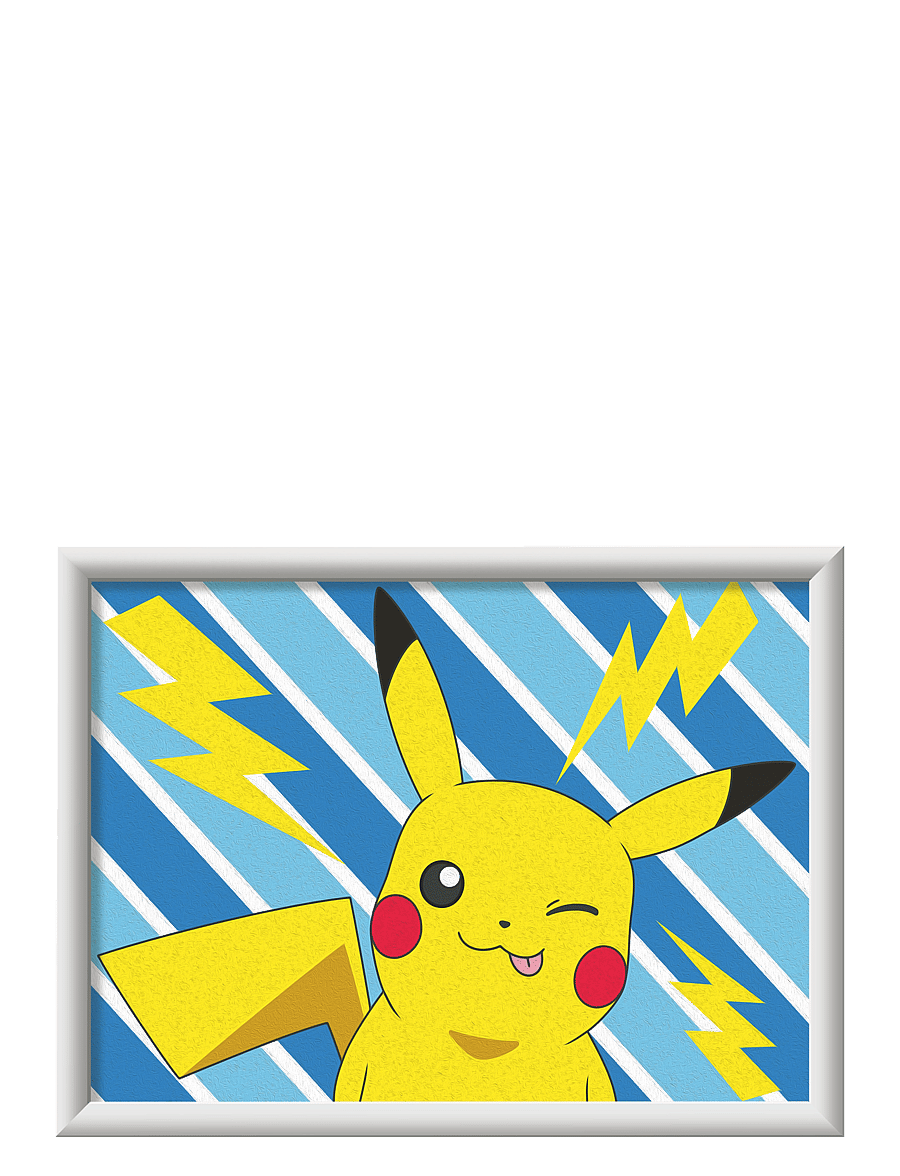 Ravensburger - CreArt Cheeky Pikachu D/F/I/EN/E/PT - föndursett - multi coloured - 2