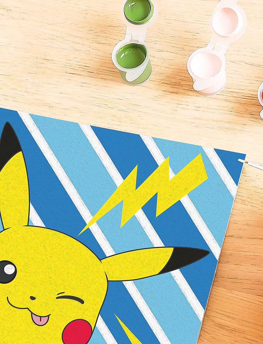 Ravensburger - CreArt Cheeky Pikachu D/F/I/EN/E/PT - föndursett - multi coloured - 0