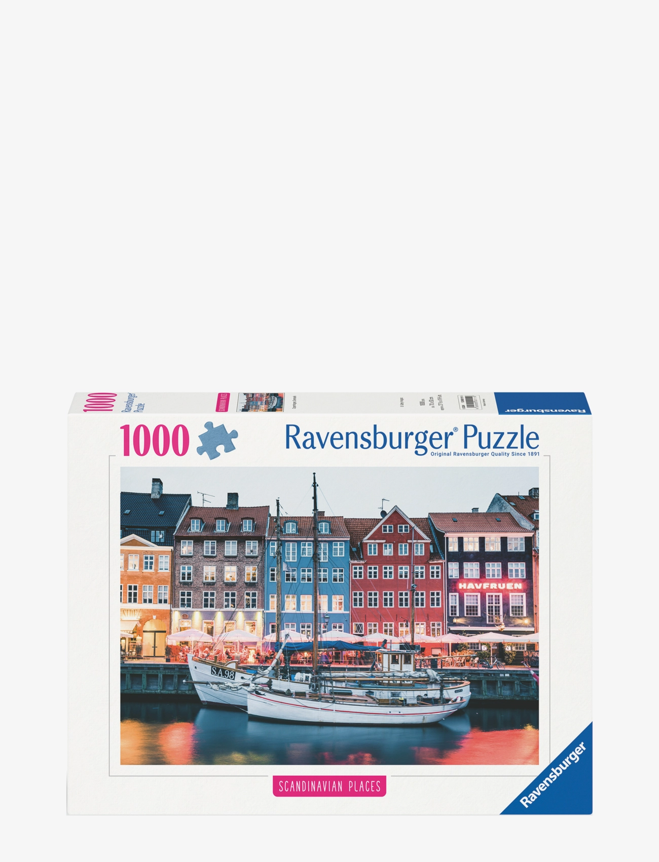 Ravensburger Scandinavian Copenhagen Denmark 1000p - App deal - MULTI COLOURED / multi