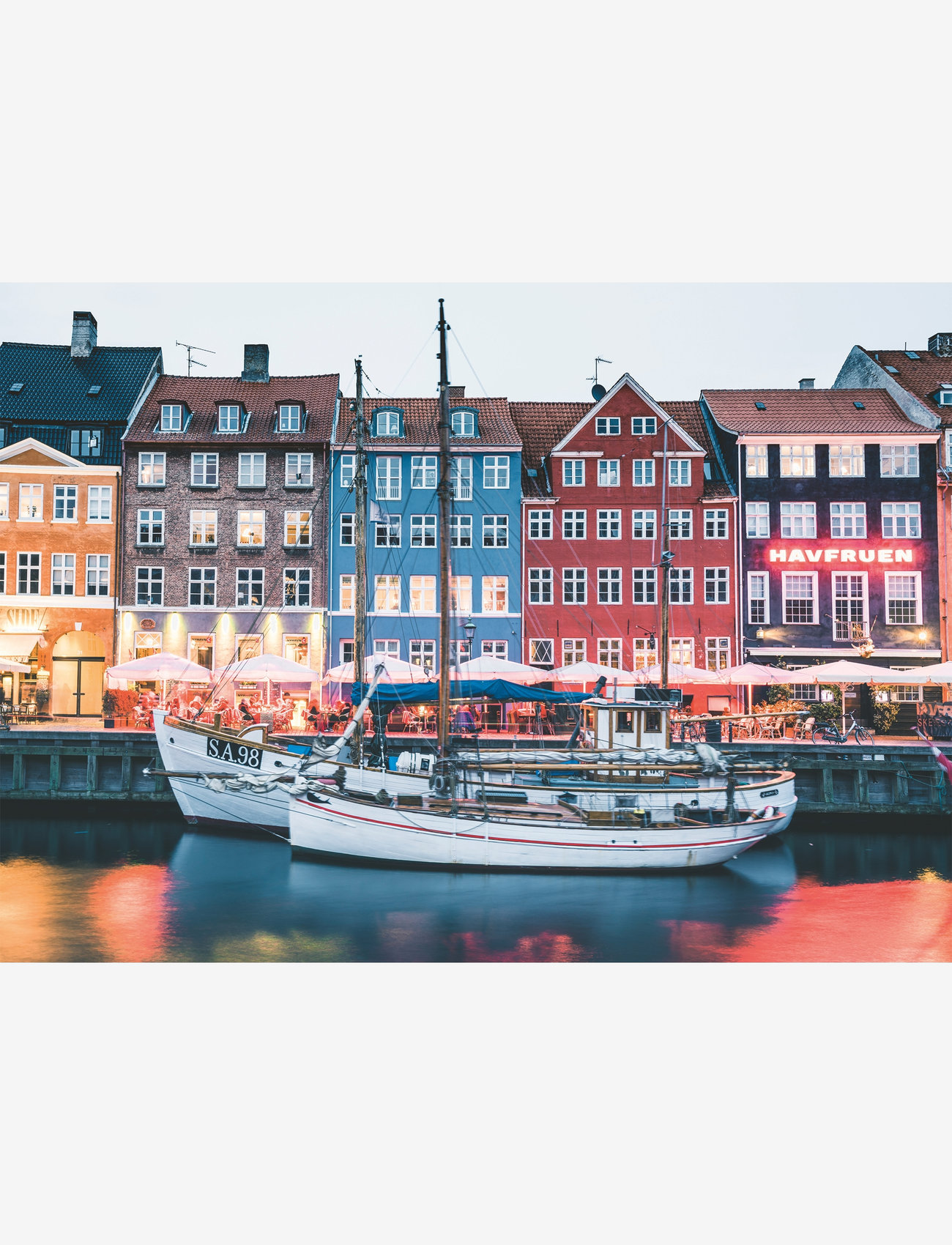 Ravensburger - Scandinavian Copenhagen Denmark 1000p - klassiske puslespil - multi coloured - 1