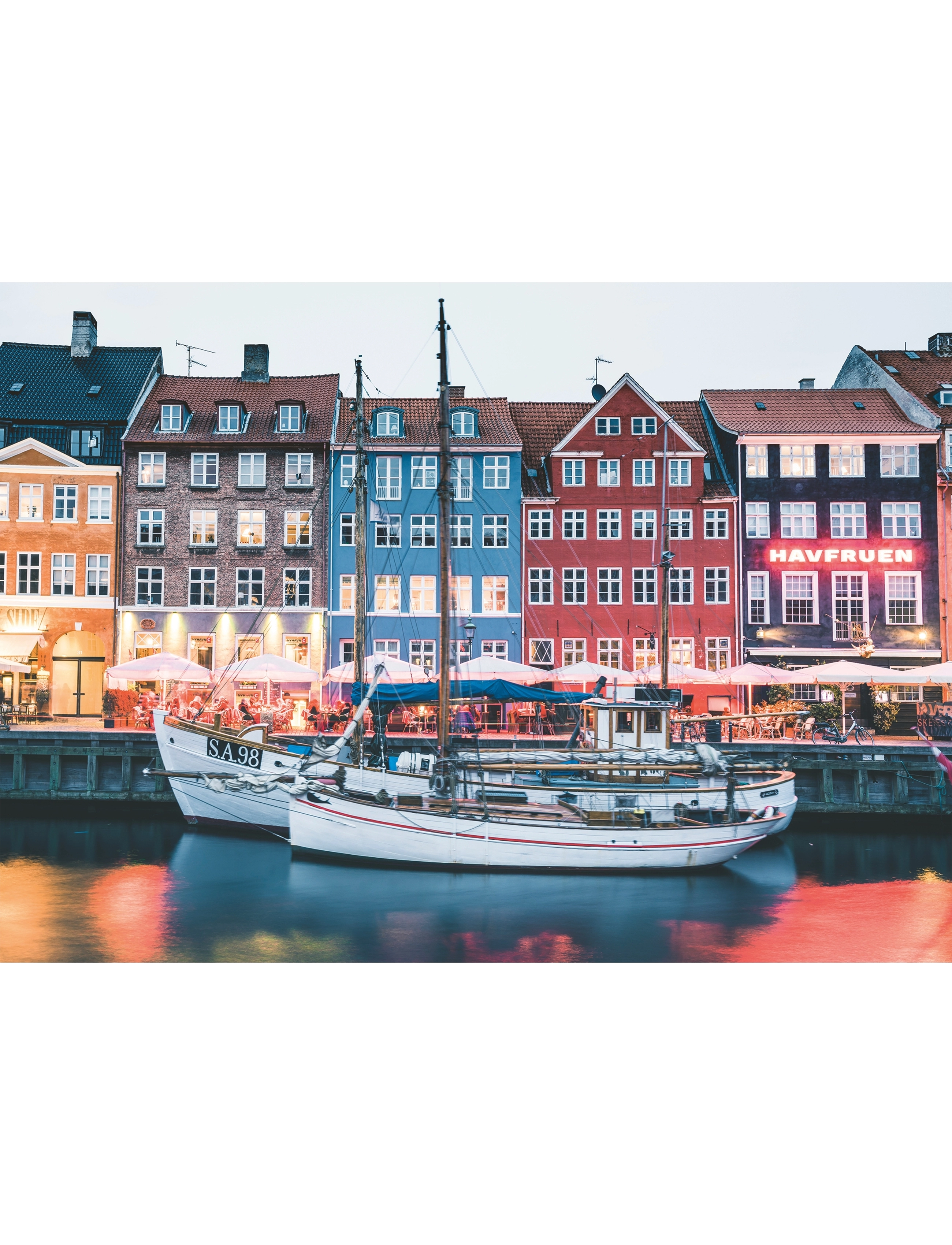 Ravensburger - Scandinavian Copenhagen Denmark 1000p - klassiska pussel - multi coloured - 1