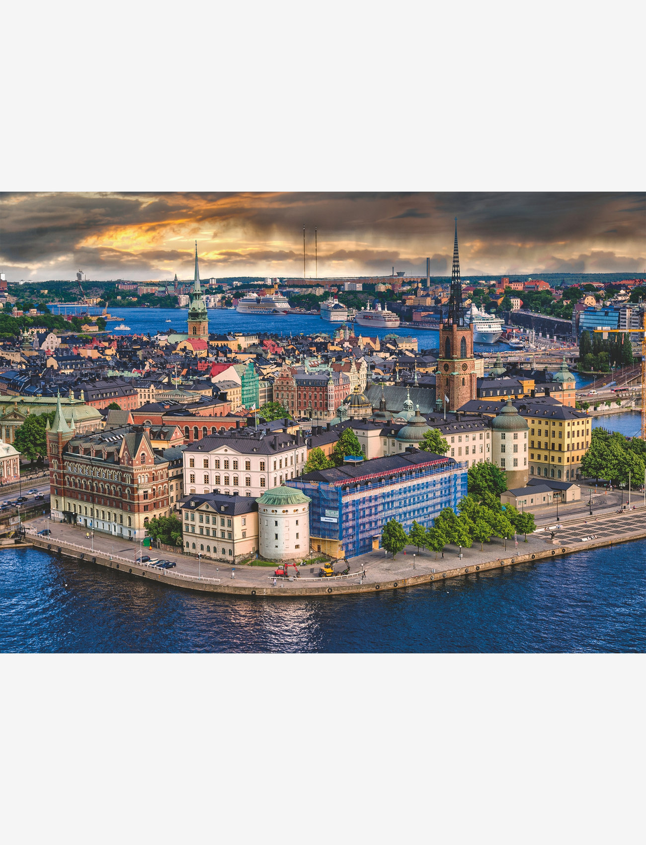 Ravensburger - Scandinavian Stockholm Sweden 1000p - classic puzzles - multi coloured - 1