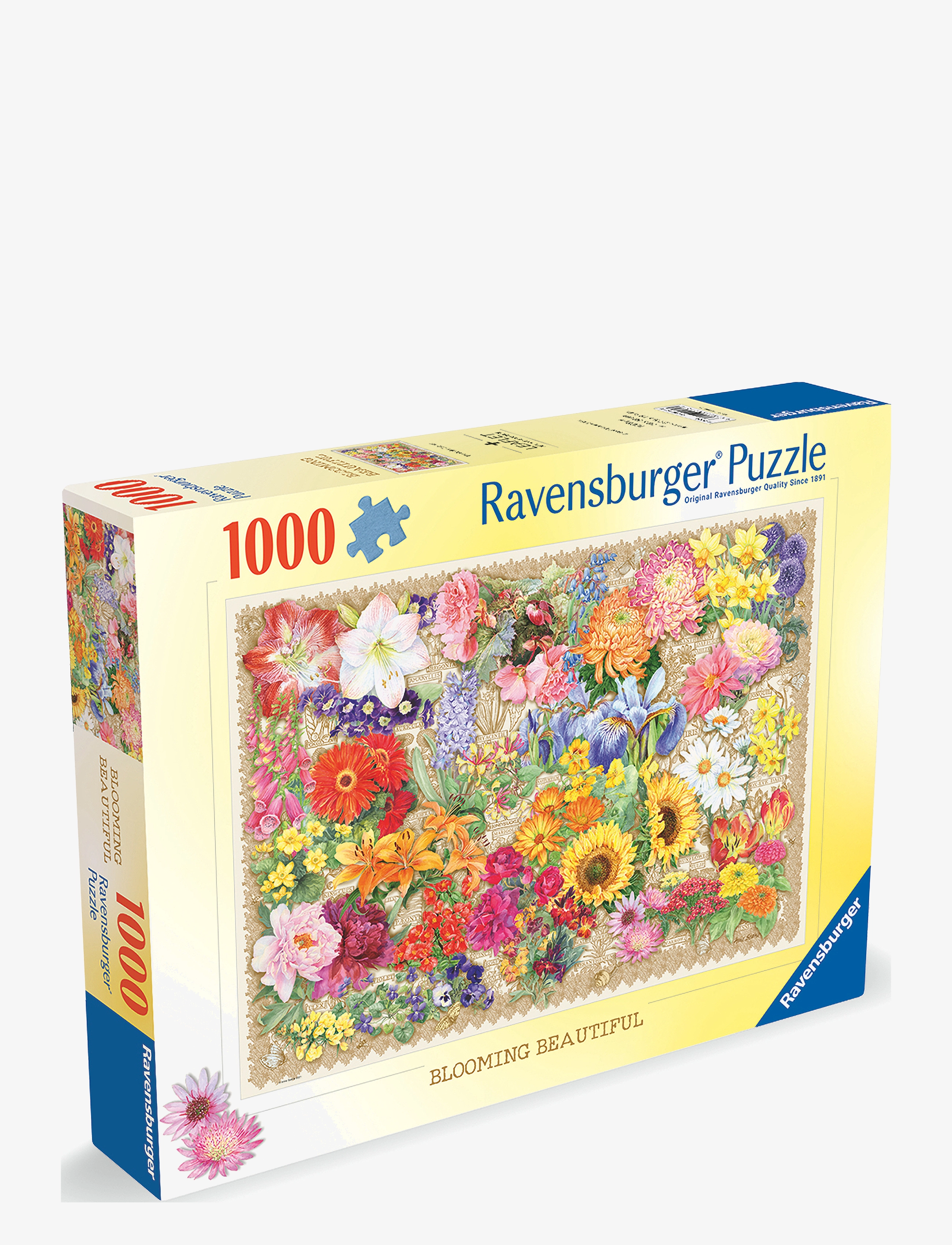 Ravensburger Blooming Beautiful 1000P, One Size, Multi/patterned, Puslespil > Klassiske Puslespil, Børn