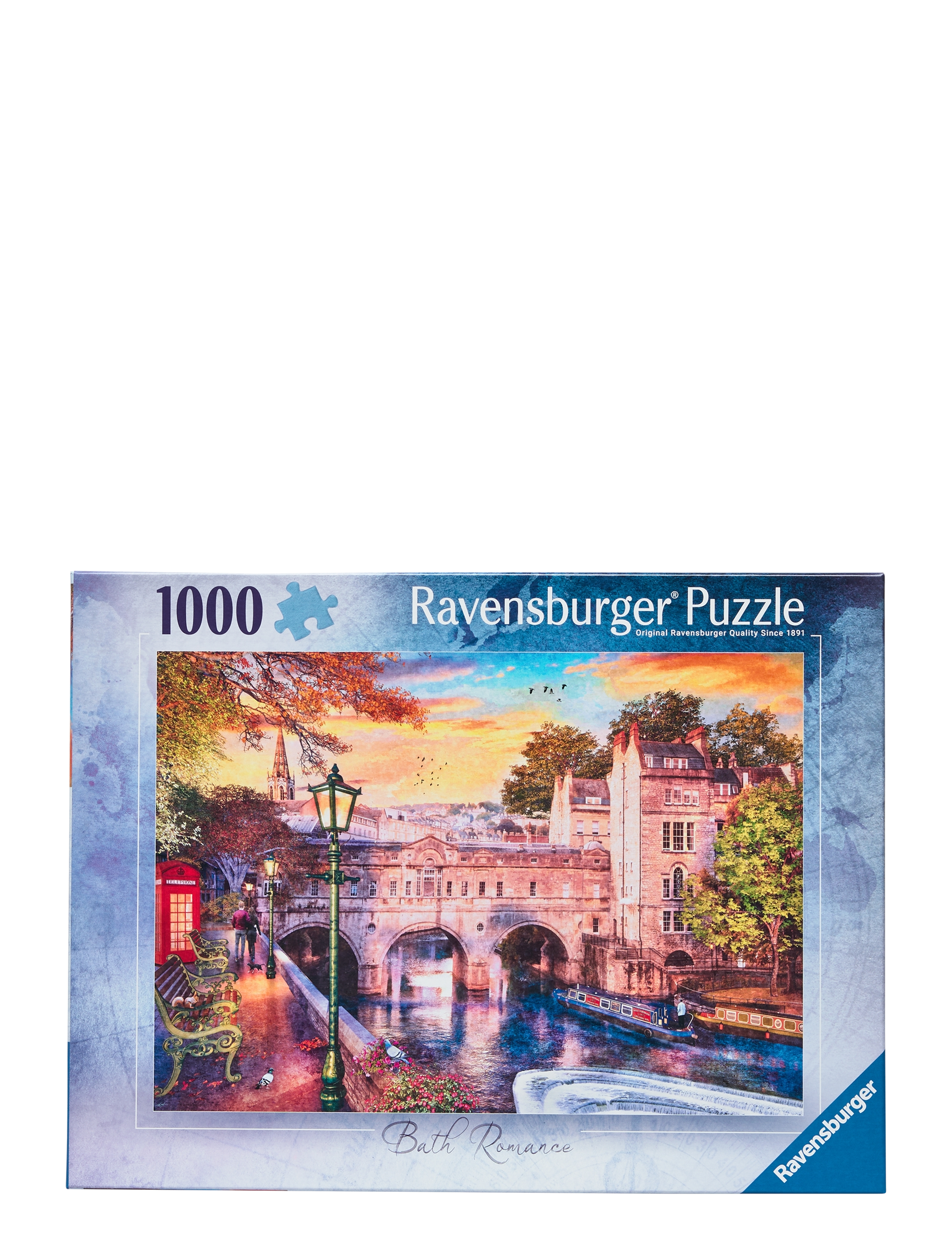 Ravensburger Bath Romance 1000P, Børn, Classic Puslespil, Multi/mønstret, Str: ONE SIZE