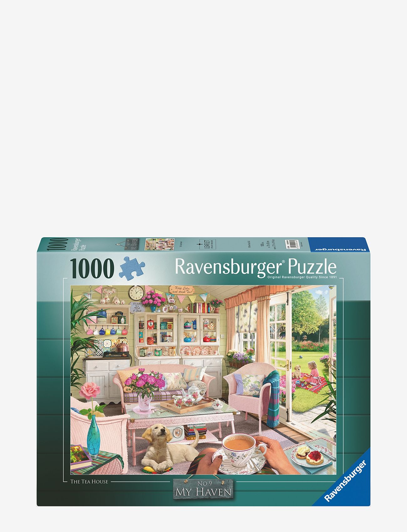 Ravensburger - The Tea Shed 1000p - klassiska pussel - multi coloured - 0