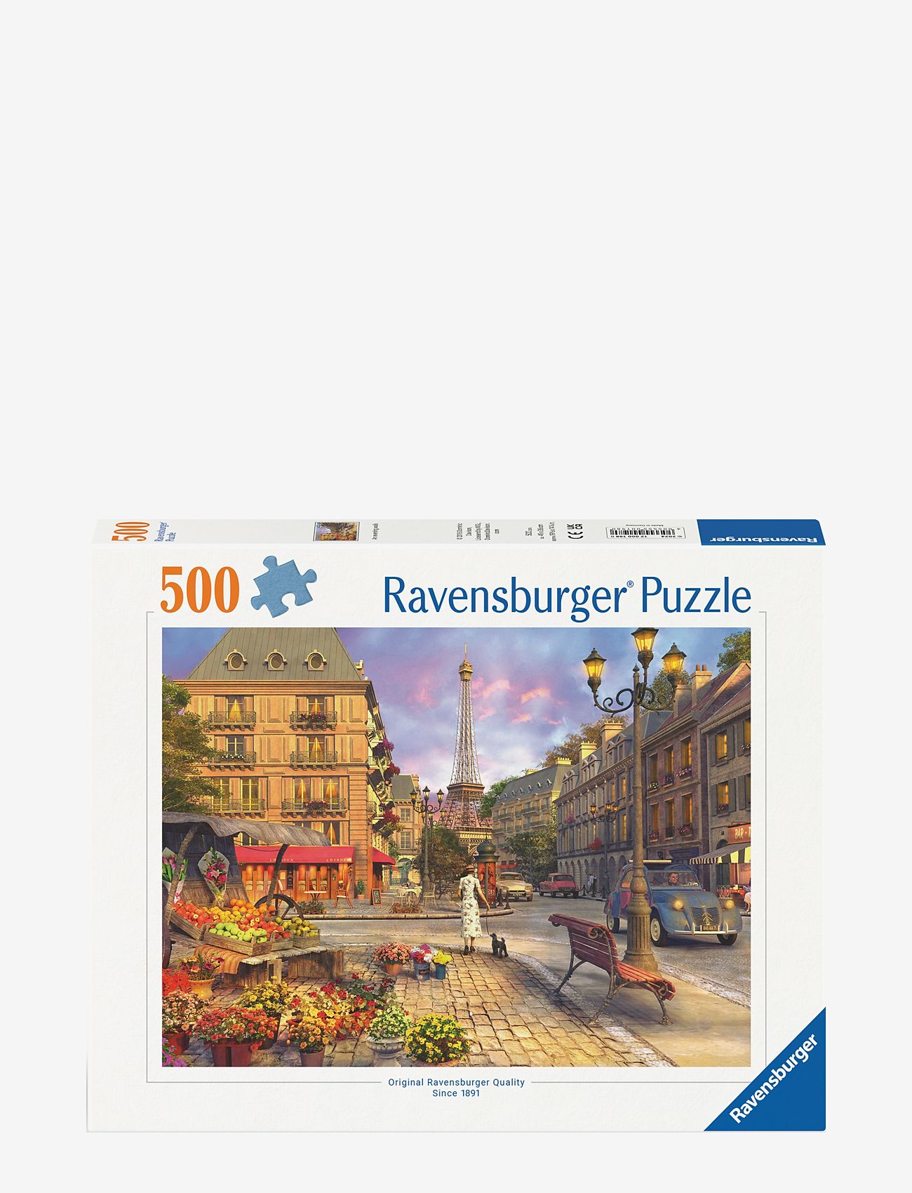 Ravensburger - Kveldstur 500p - klassiske puslespill - multi coloured - 0