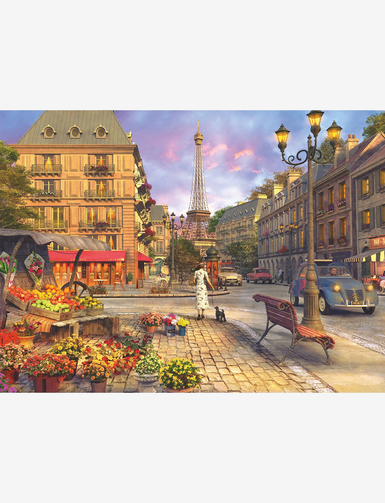 Ravensburger - Kveldstur 500p - klassiske puslespill - multi coloured - 1