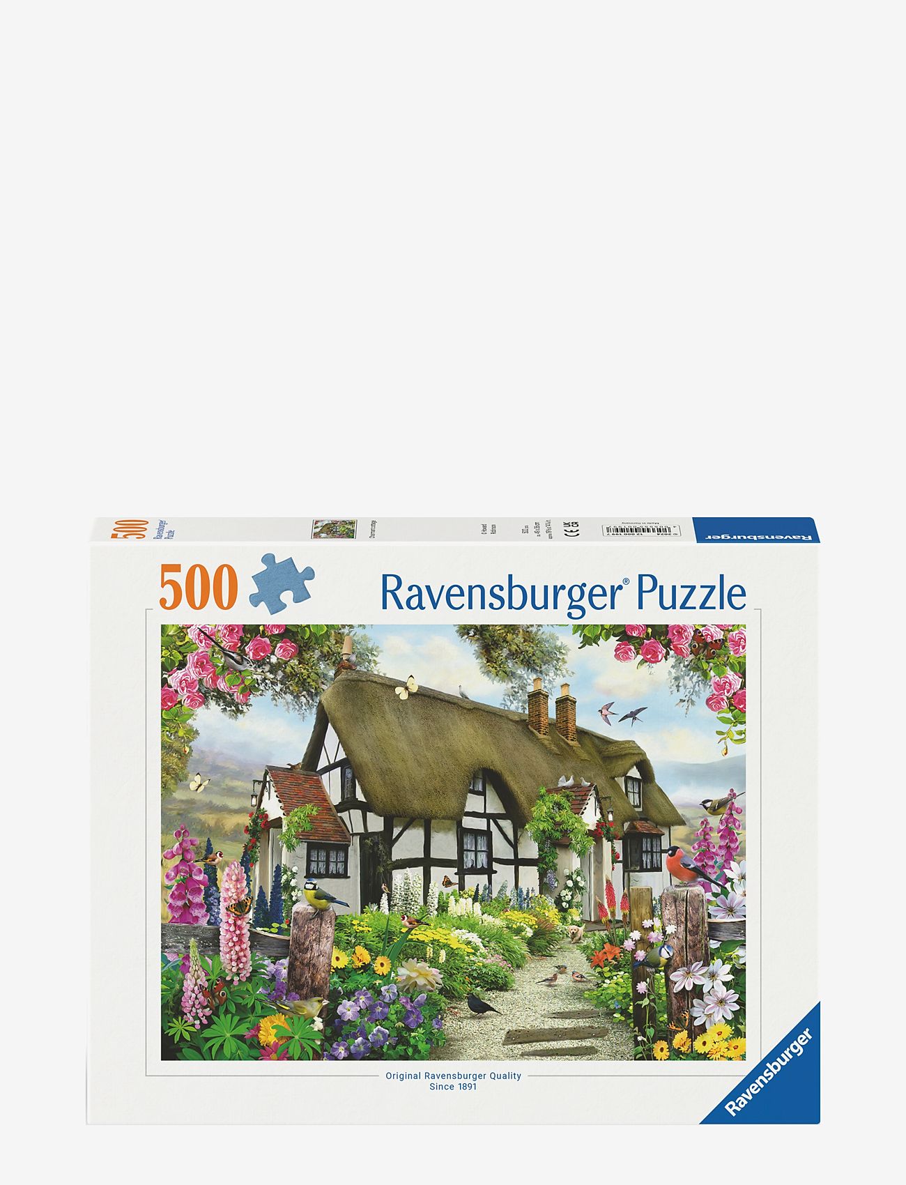 Ravensburger - Thatched Cottage 500p - klassiske puslespil - multi coloured - 0