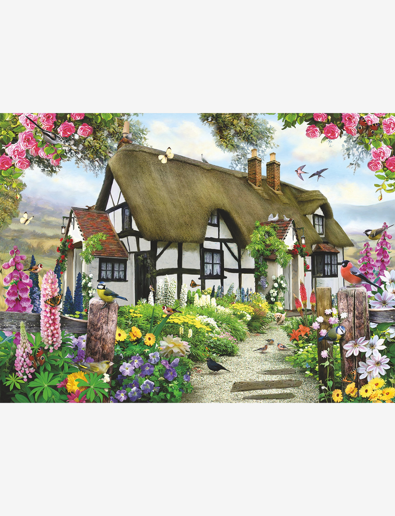 Ravensburger - Thatched Cottage 500p - klassiske puslespil - multi coloured - 1