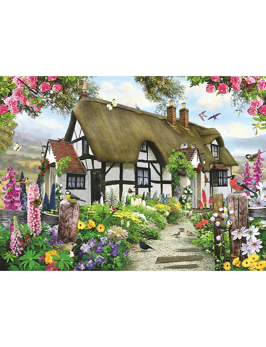 Ravensburger - Thatched Cottage 500p - klassiska pussel - multi coloured - 1