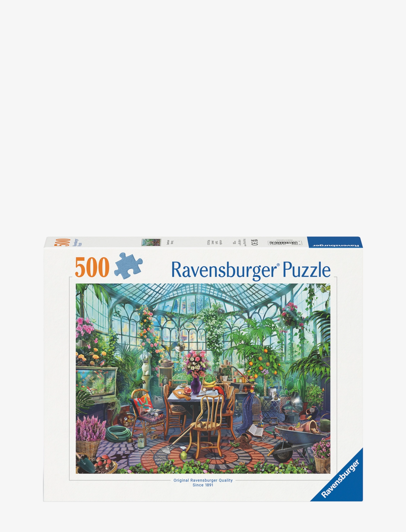 Ravensburger Greenhouse Mornings 500P, One Size, Multi/patterned, Puslespil > Klassiske Puslespil, Børn