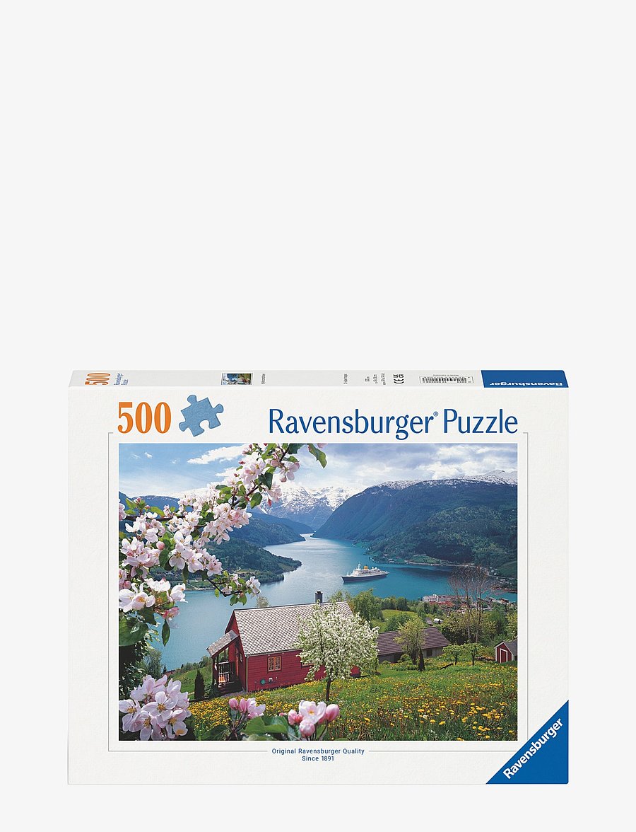 Ravensburger - Scandinavian Landscape 500p - klassiska pussel - multi coloured - 0