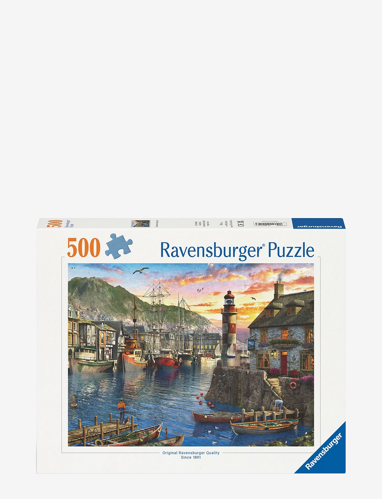 Ravensburger - Sunrise At The Port 500p - klassiska pussel - multi coloured - 0