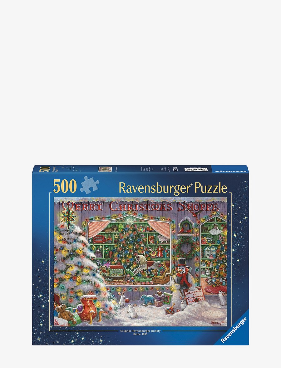 Ravensburger - Julebutikken 500p - klassiske puslespill - multi coloured - 0