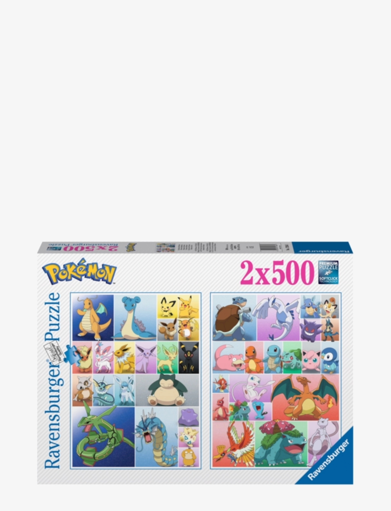 Ravensburger Pokémon Collection 2x500p - Legetøj - MULTI COLOURED / multi