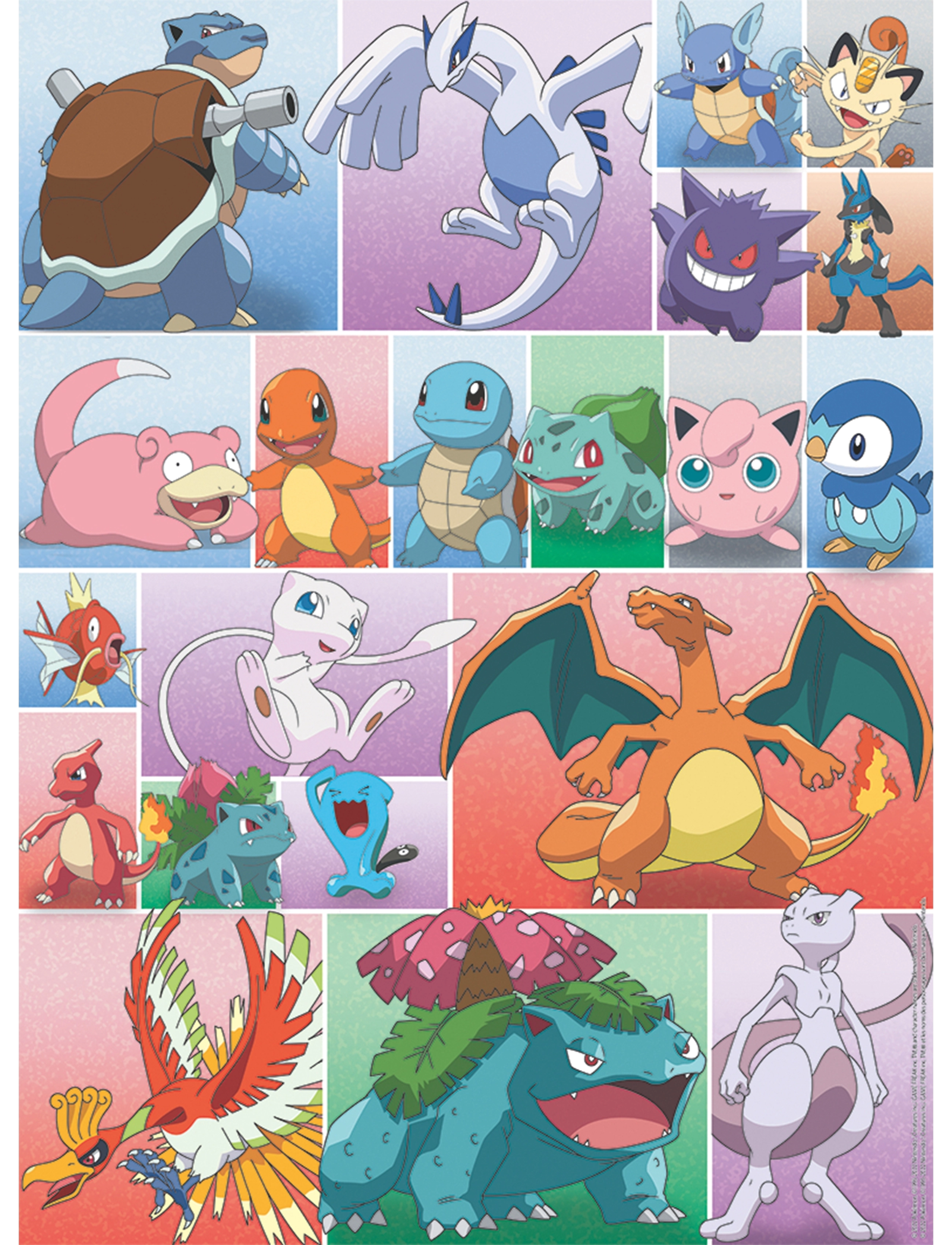 Ravensburger - Pokémon Collection 2x500p - klassiska pussel - multi coloured - 2