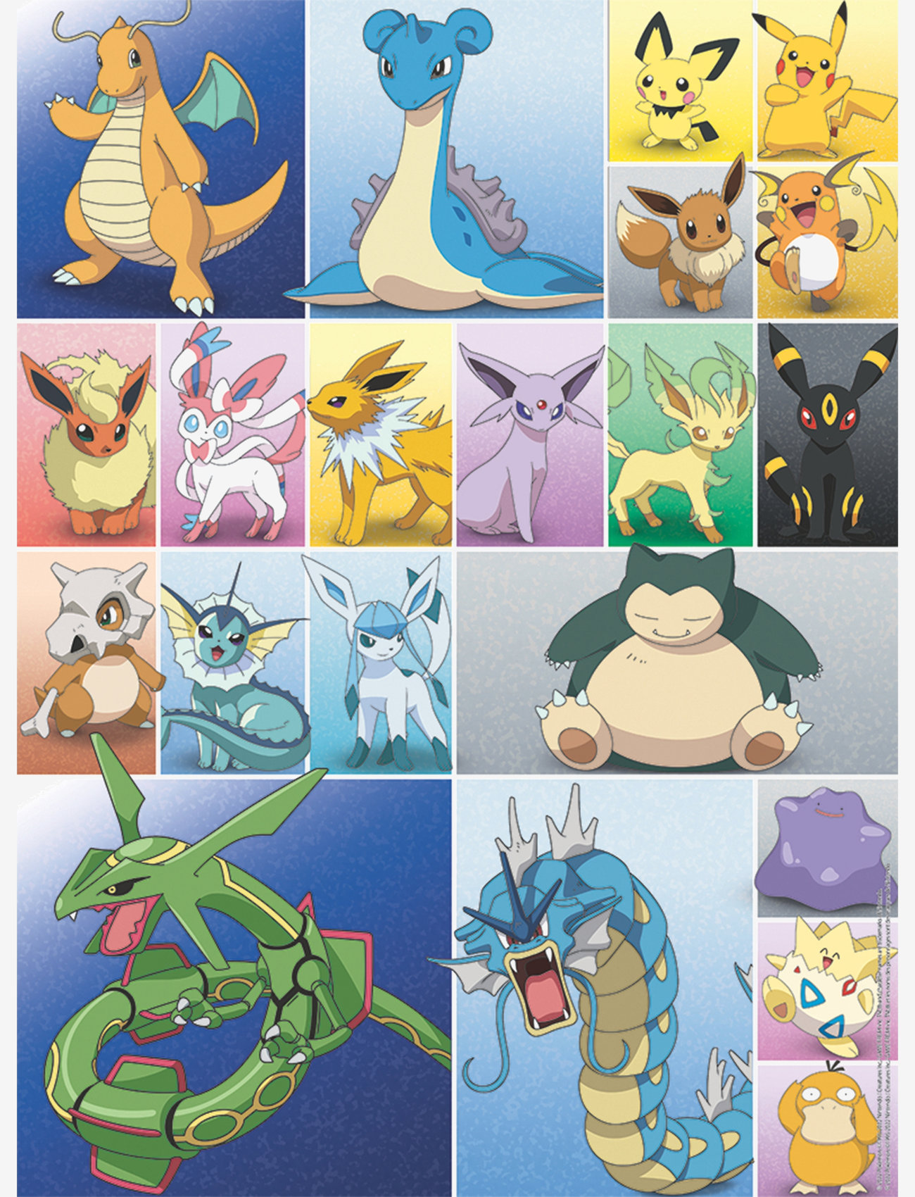 Ravensburger - Pokémon Collection 2x500p - classic puzzles - multi coloured - 3