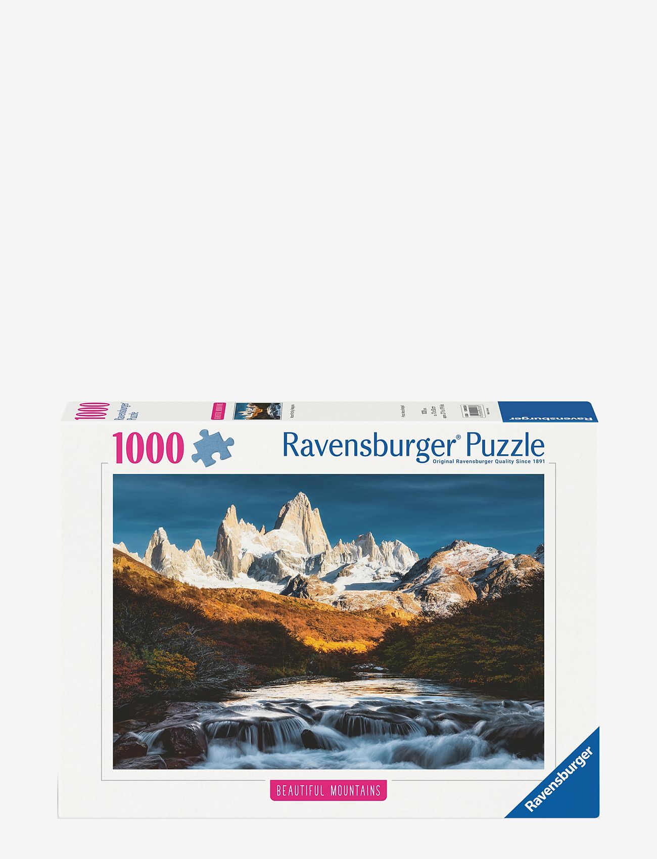 Ravensburger - Fitz Roy Argentina 1000p - klassiske puslespil - multi coloured - 0