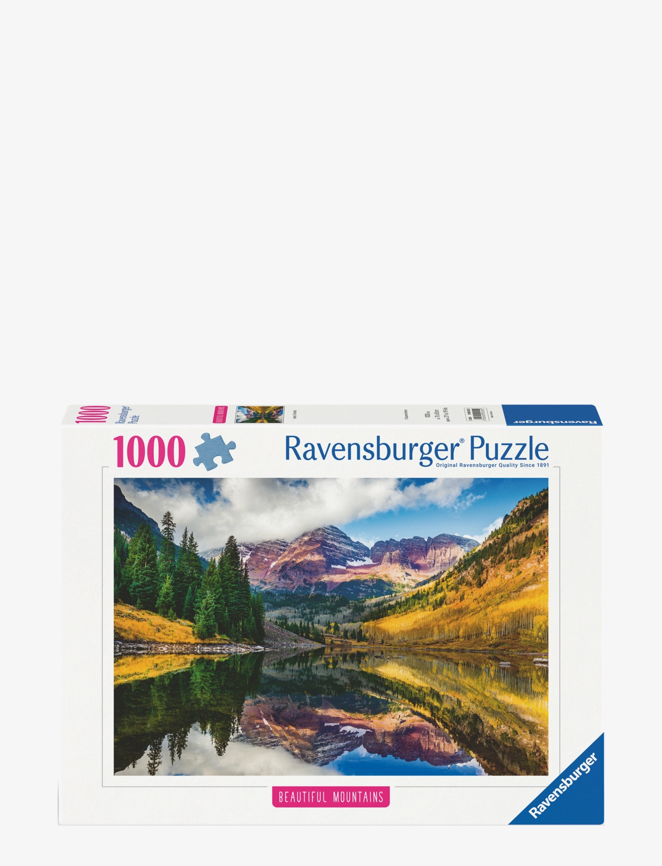 Ravensburger Aspen, Colorado 1000P, Børn, Classic Puslespil, Multi/mønstret, Str: ONE SIZE