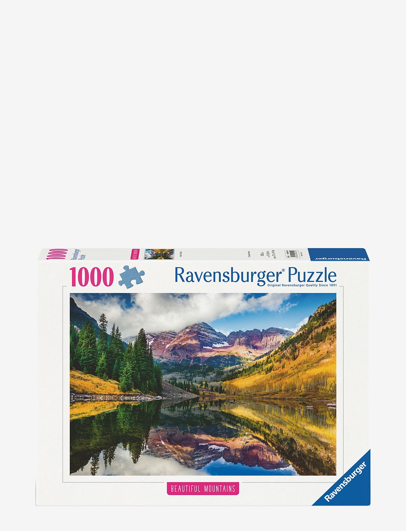 Ravensburger - Aspen, Colorado 1000p - klassiske puslespil - multi coloured - 0