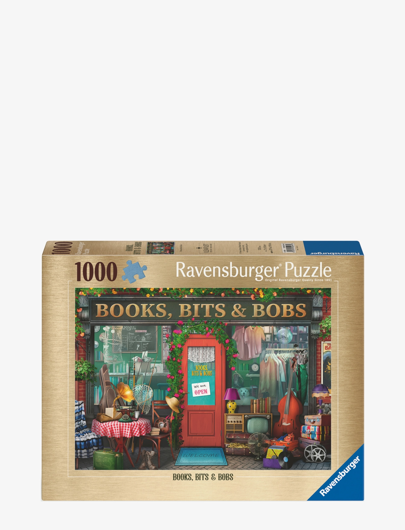Ravensburger Books, Bit's & Bobs 1000P, One Size, Multi/patterned, Puslespil > Klassiske Puslespil, Børn
