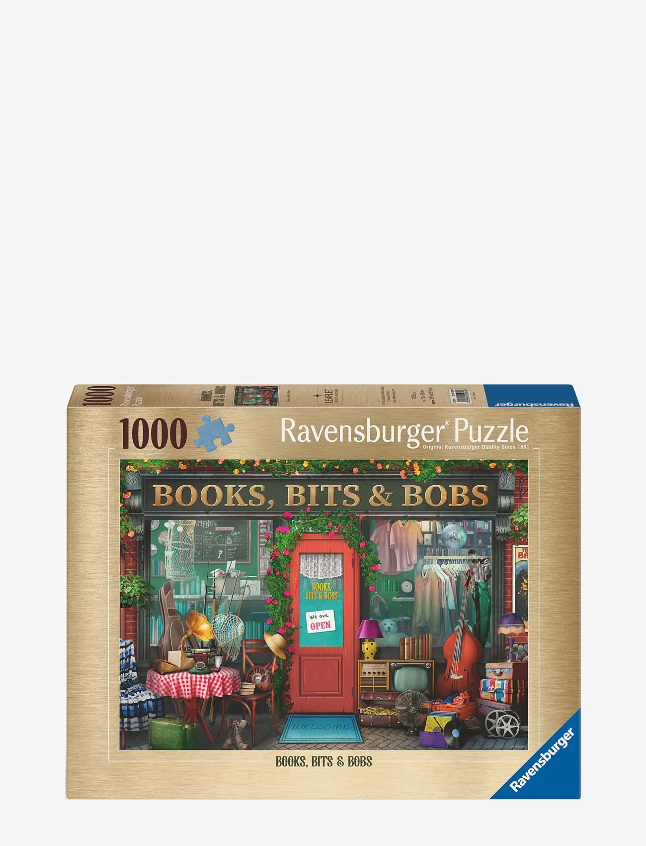 Ravensburger - Books, Bit's & Bobs 1000p - klassiske puslespil - multi coloured - 0