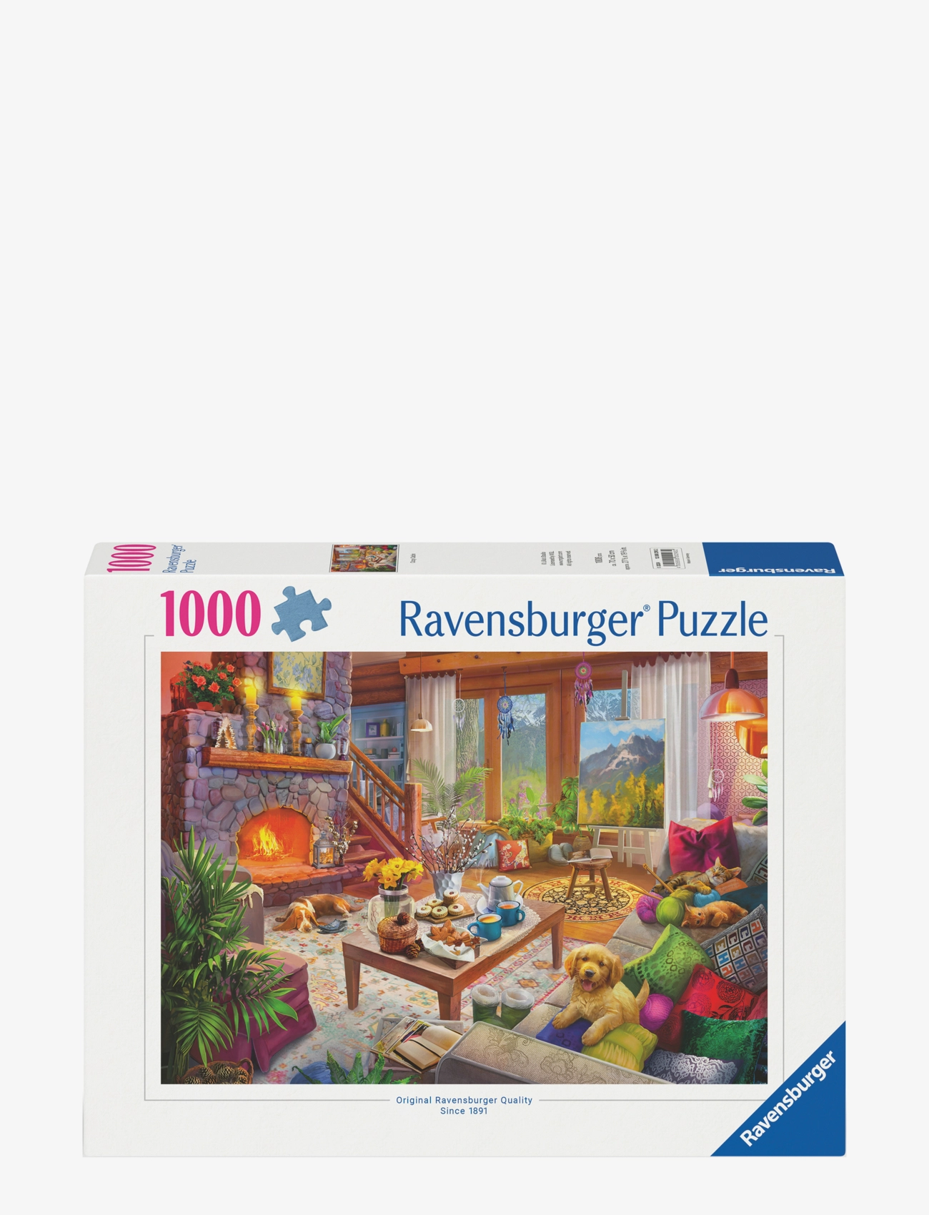 Ravensburger Cozy Cabin 1000p - 4 for 3 - MULTI COLOURED / multi