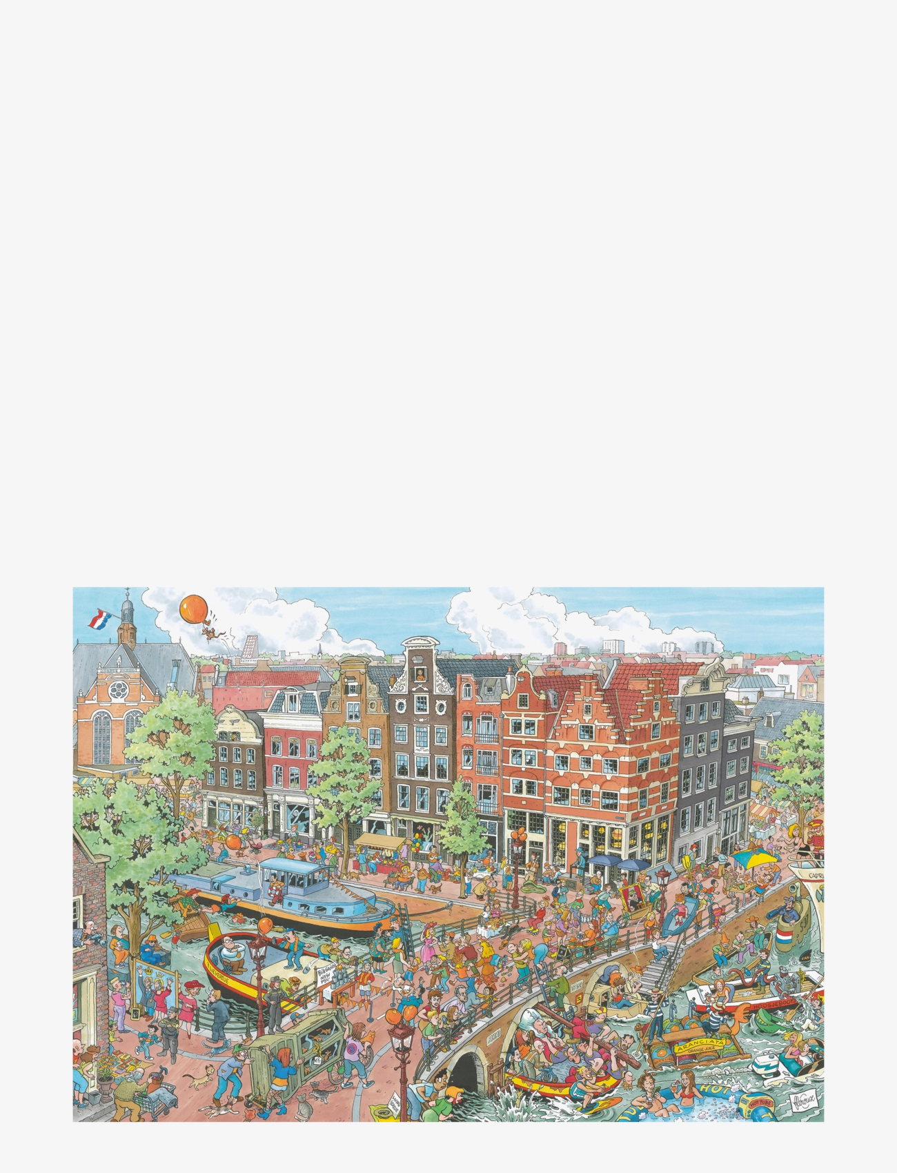 Ravensburger - Amsterdam 1000p - klassiske puslespil - multi coloured - 1