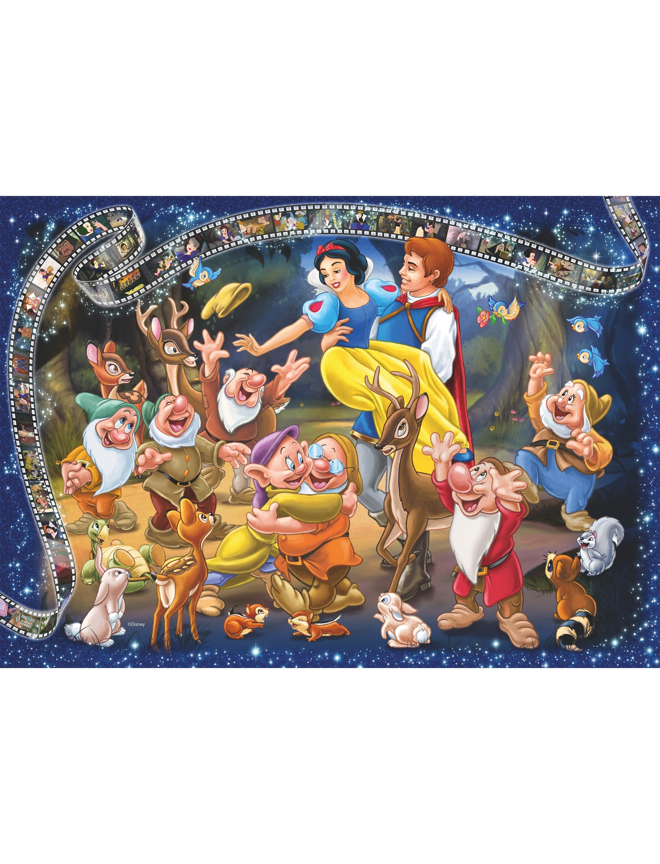 Ravensburger - Disney Snow White 1000p - klassiske puslespil - multi coloured - 1