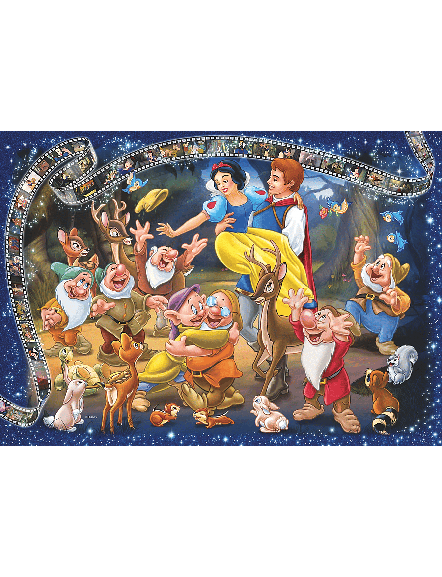 Ravensburger - Disney Snow White 1000p - klassísk púsl - multi coloured - 1