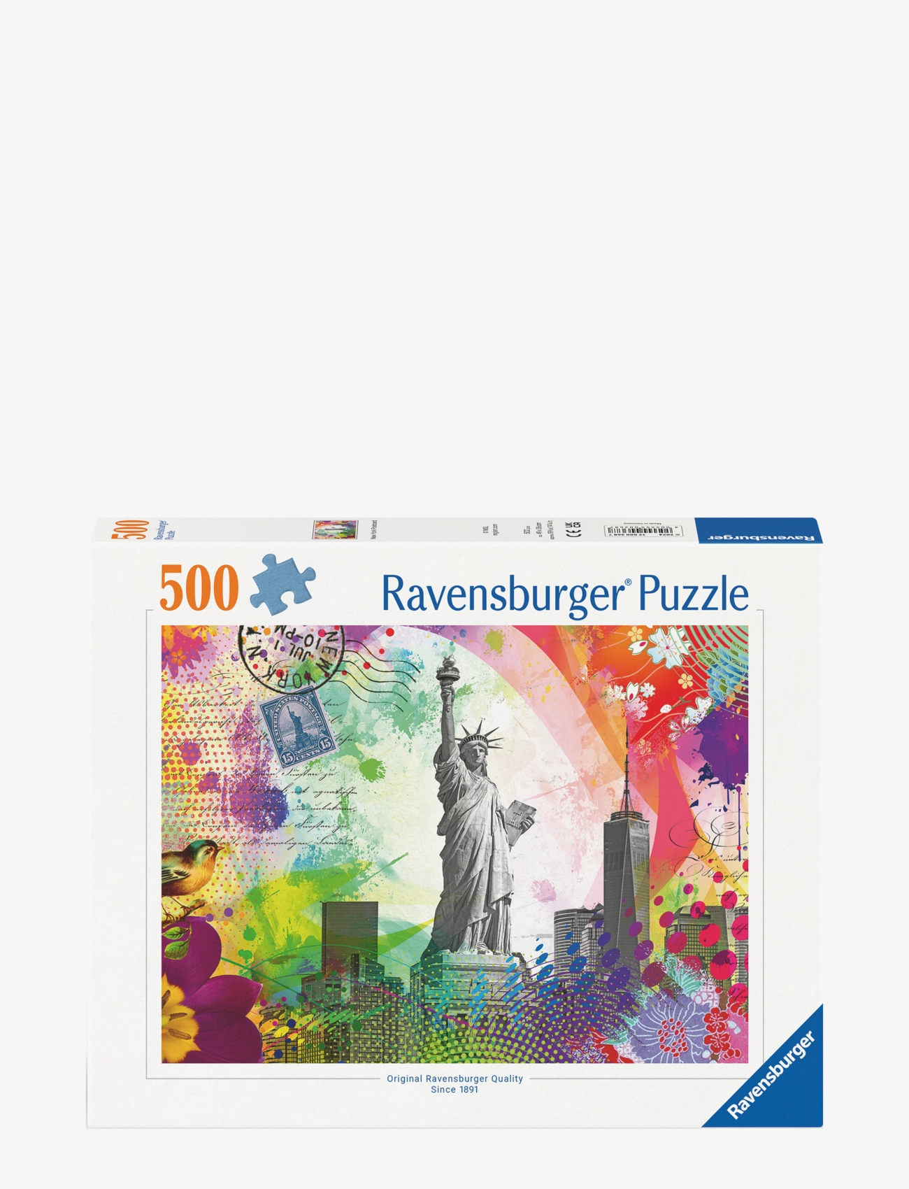 Ravensburger New York Postcard 500p - Legetøj - MULTI COLOURED / multi