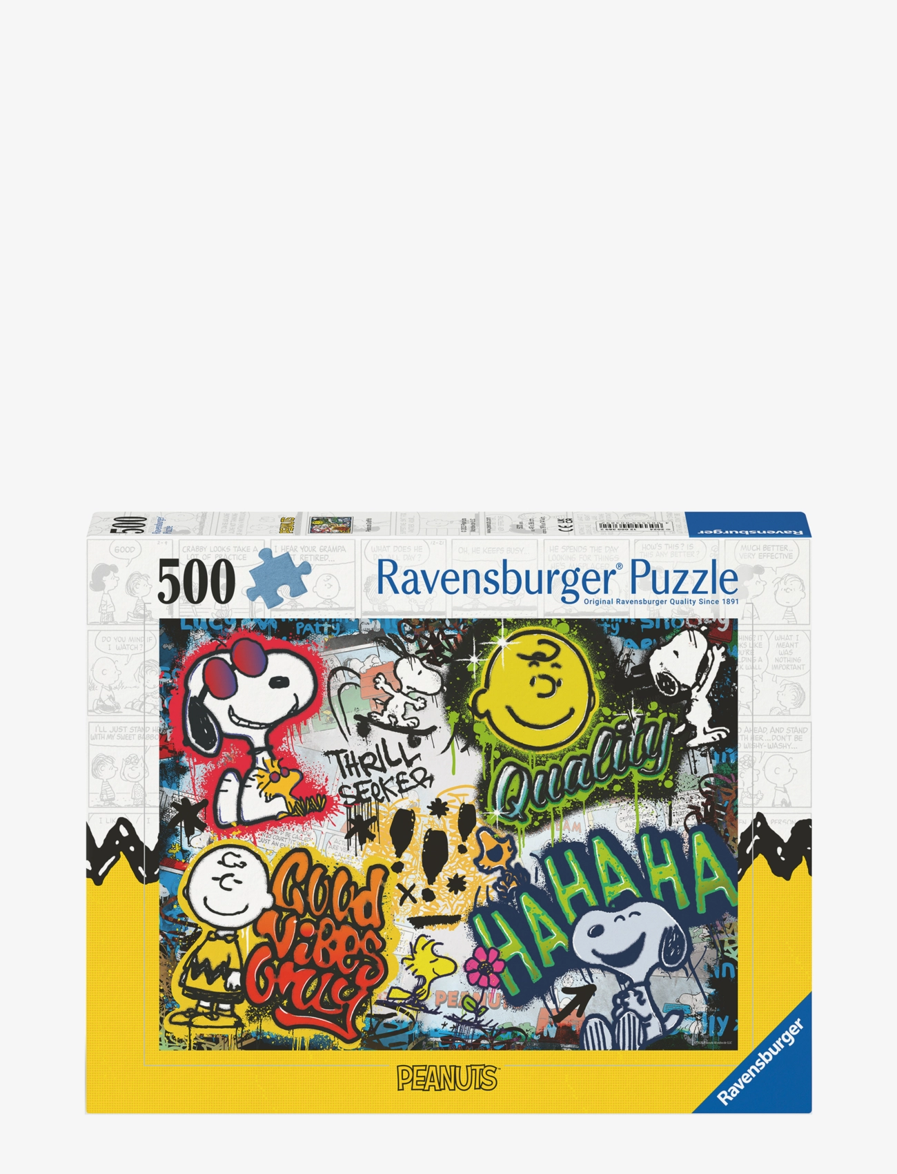 Ravensburger Snoopy And Friends 500P, One Size, Multi/patterned, Puslespil > Klassiske Puslespil, Børn