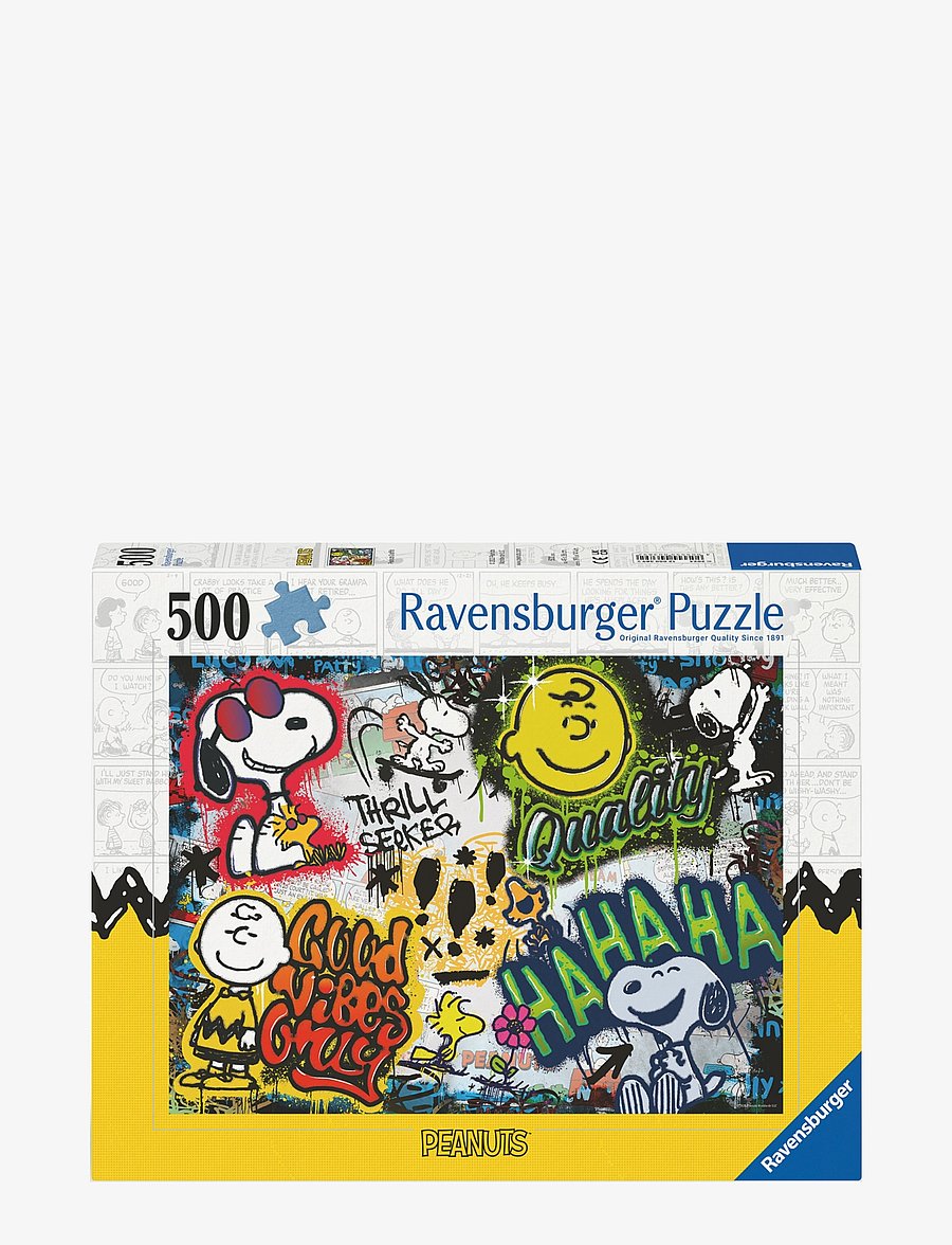 Ravensburger - Snoopy And Friends 500p - klassiska pussel - multi coloured - 0