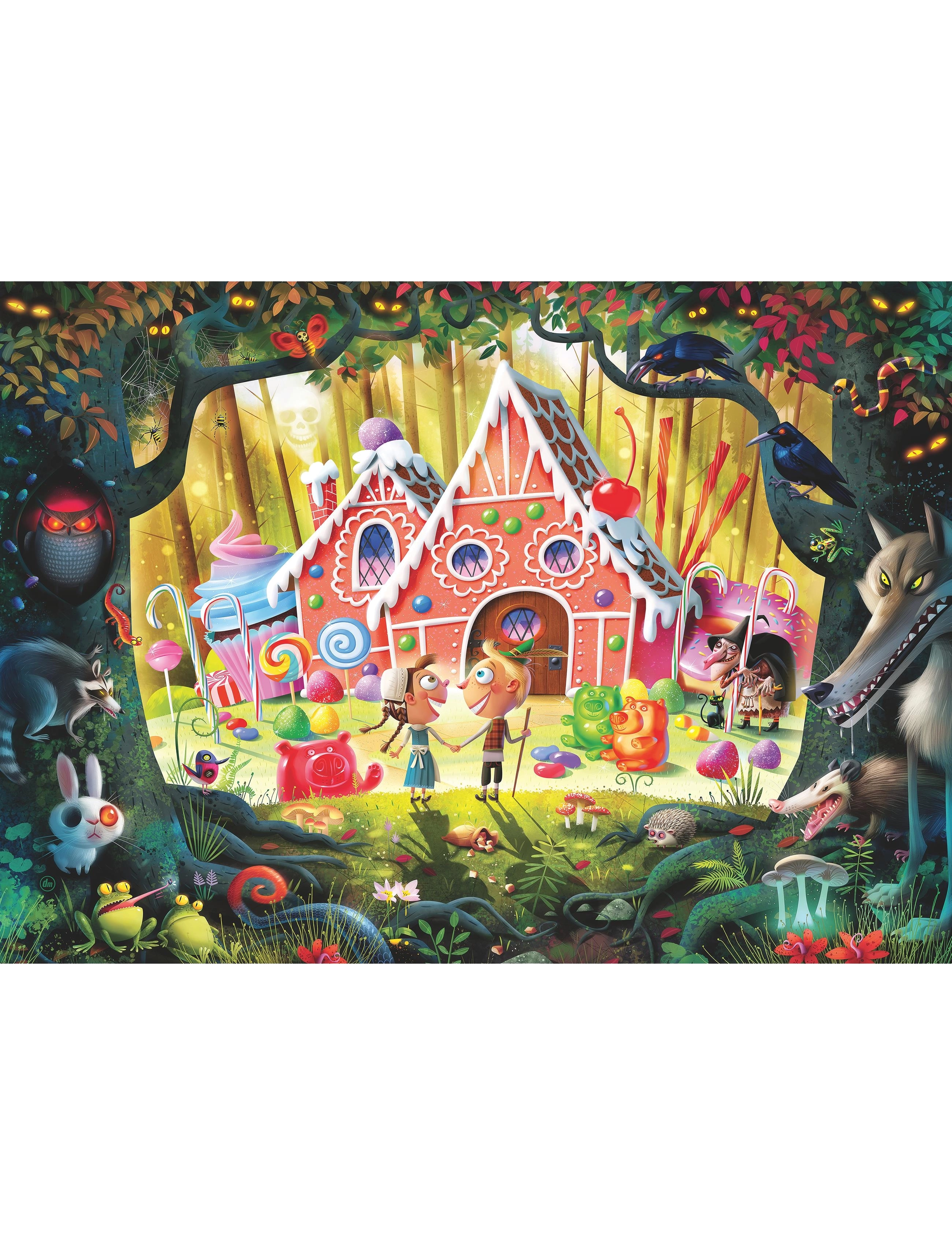 Ravensburger - Hansel and Gretel Beware 1000p - klassiset palapelit - multi coloured - 1