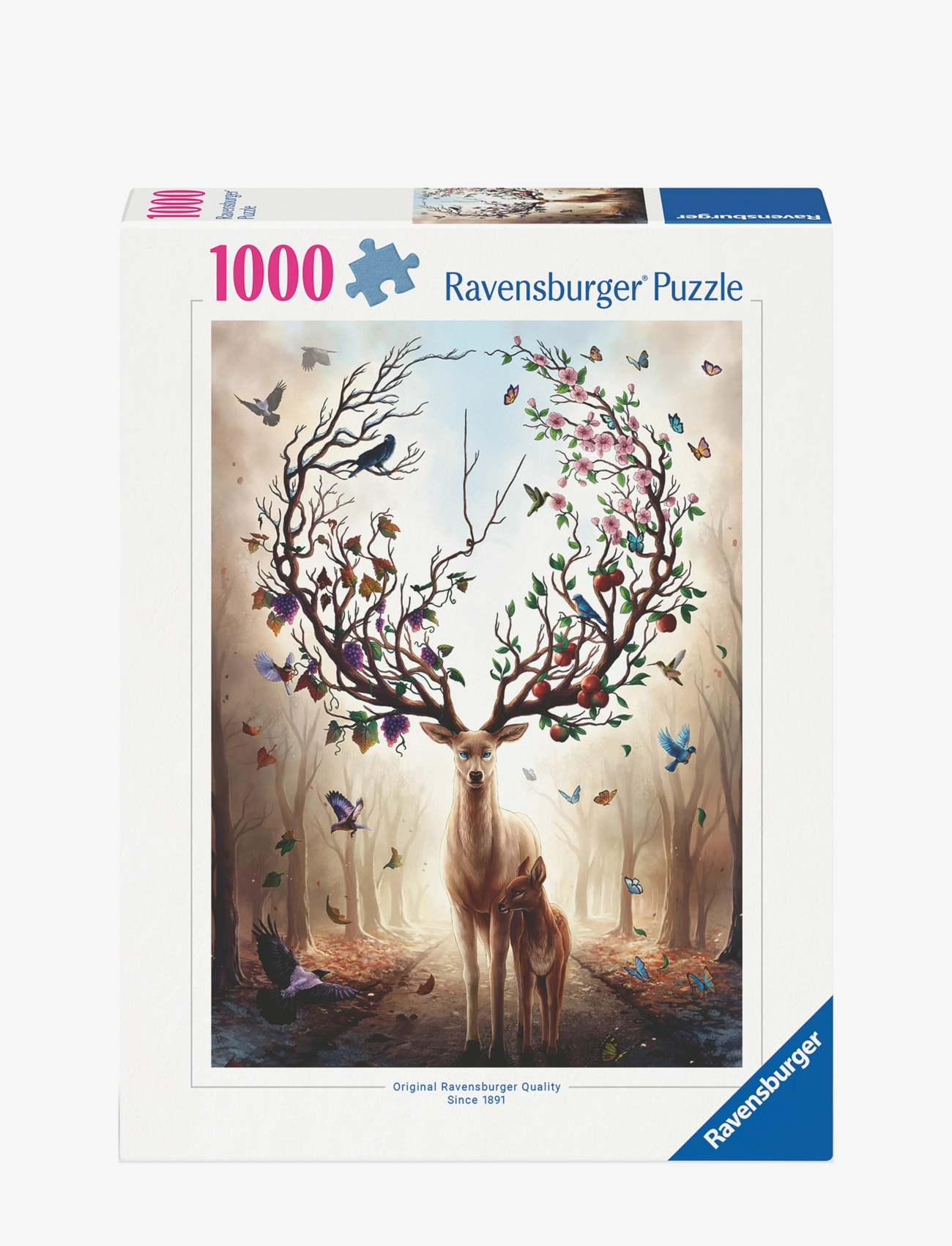 Ravensburger Fantasy Deer 1000p - App deal - MULTI COLOURED / multi