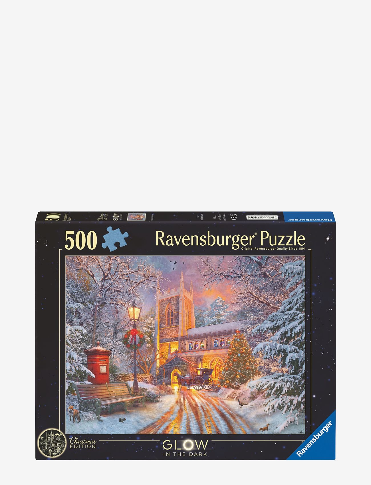 Ravensburger - Magisk jul, Starline 500p - classic puzzles - multi coloured - 0