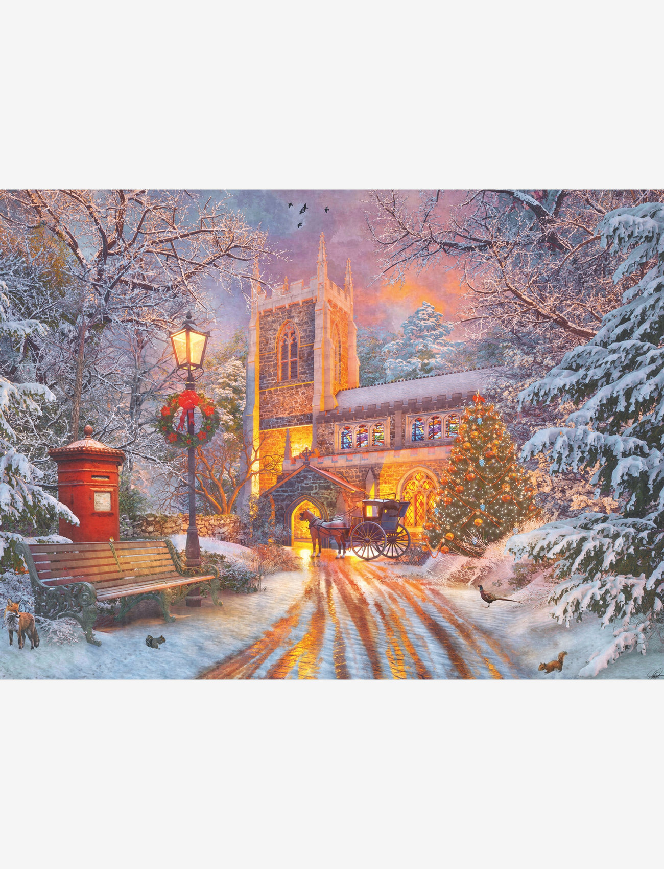 Ravensburger - Magisk jul, Starline 500p - classic puzzles - multi coloured - 1
