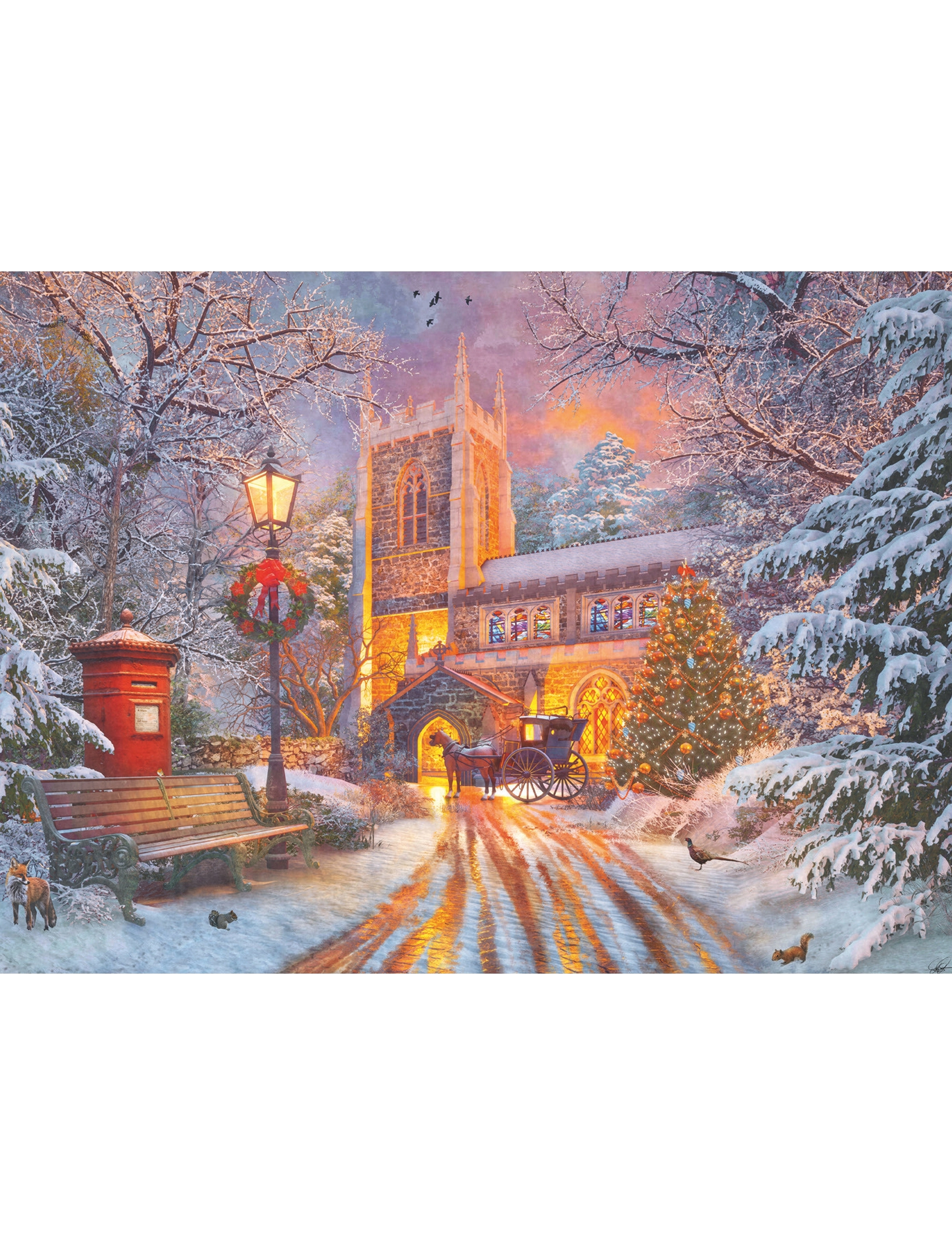 Ravensburger - Magical Christmas Starline 500p - klassiska pussel - multi coloured - 1