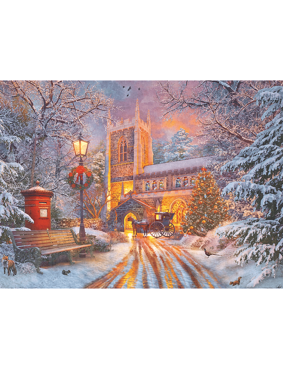 Ravensburger - Magical Christmas Starline 500p - classic puzzles - multi coloured - 1