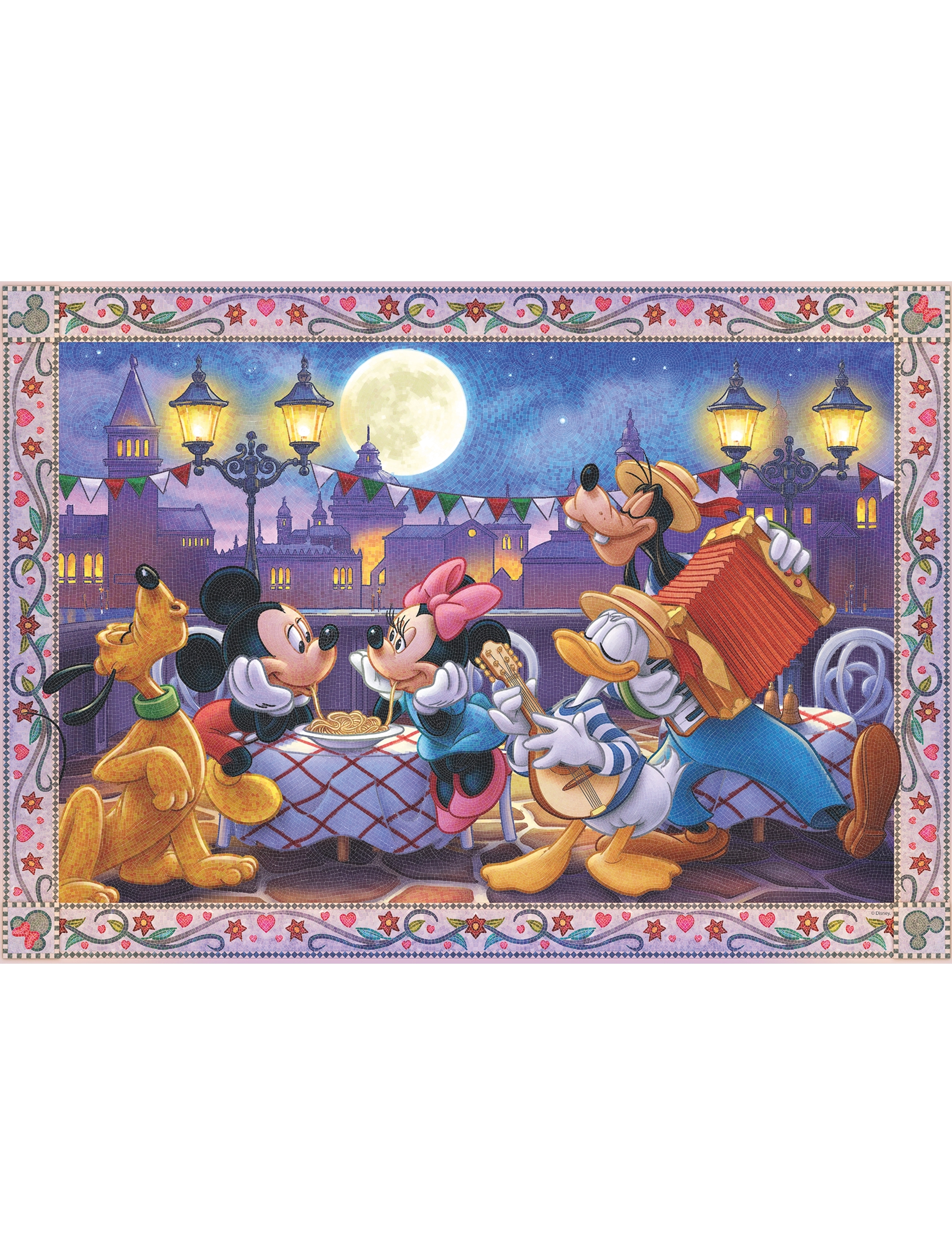 Ravensburger - Disney Mosaic Mickey 1000p - klassiset palapelit - multi coloured - 1