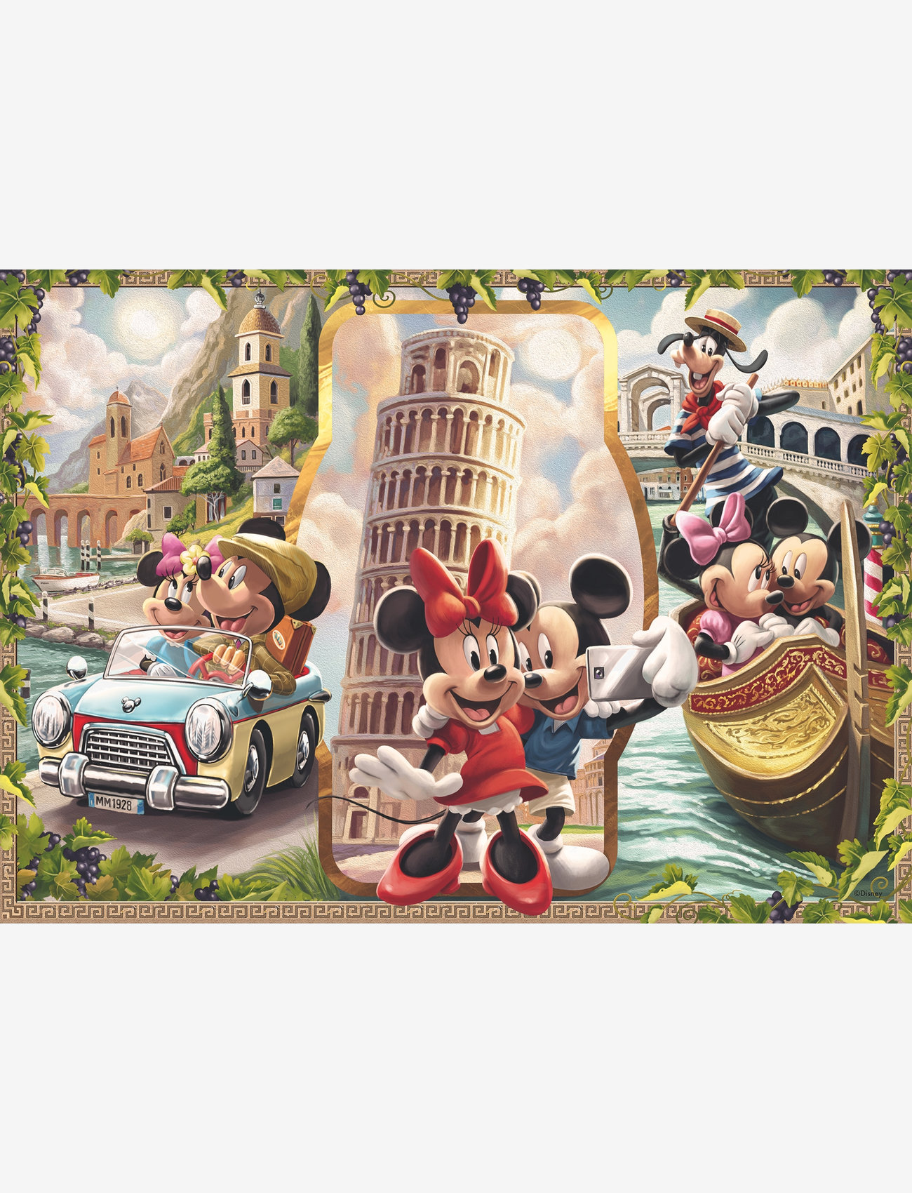 Ravensburger - Mikke og Minni på ferien 1000p - classic puzzles - multi coloured - 1