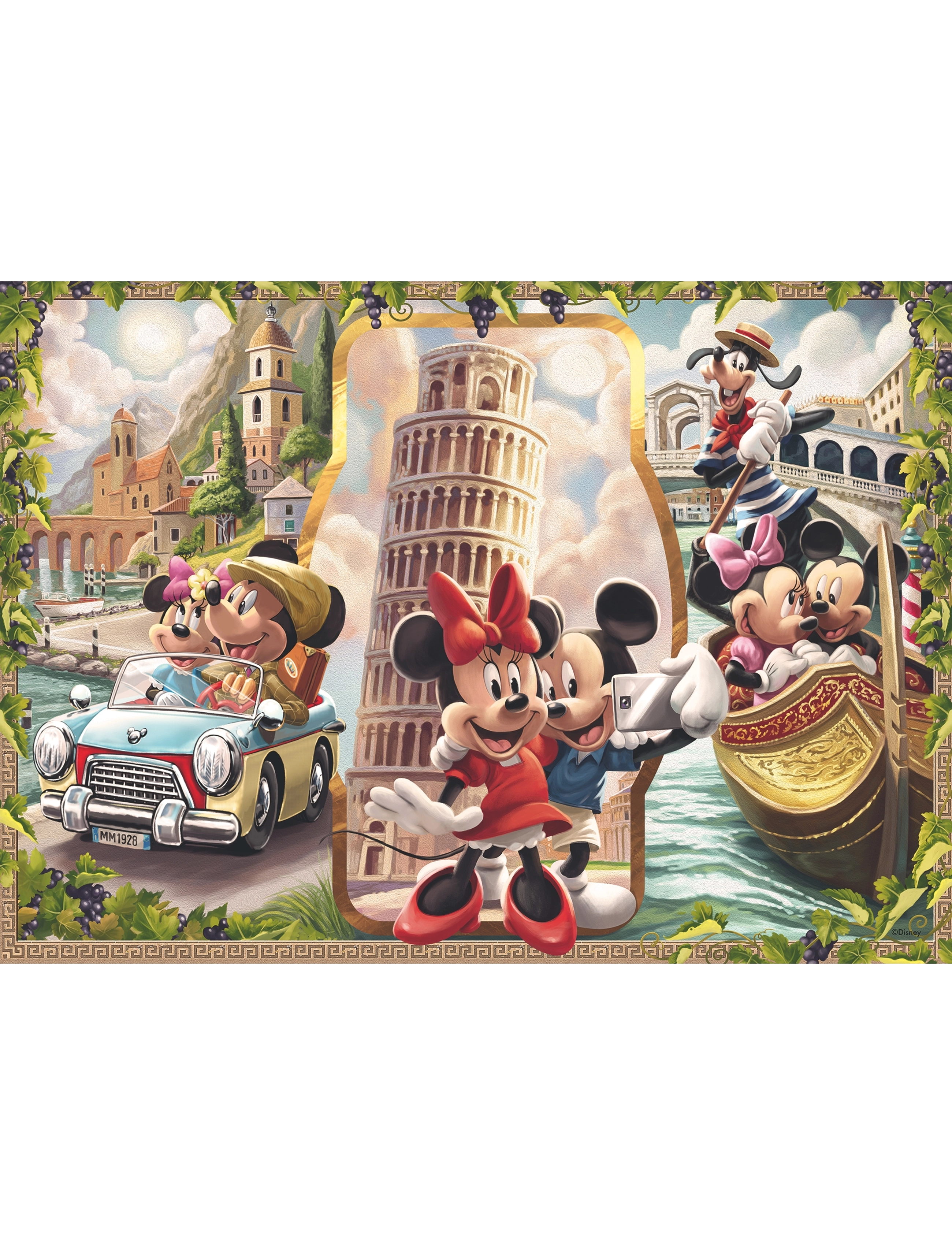 Ravensburger - Disney Vacation Mickey & Minni 1000p - pussel - multi coloured - 1