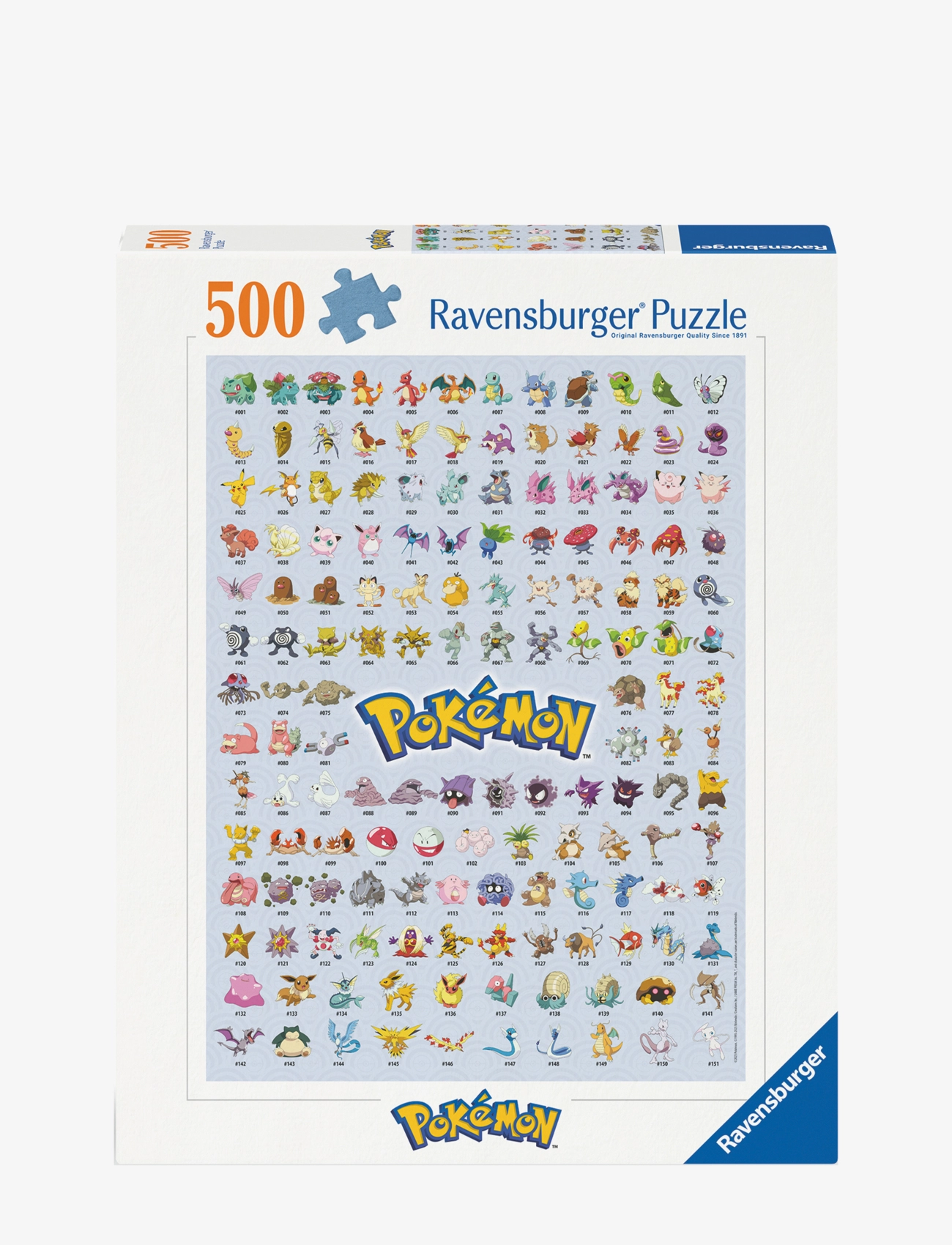 Ravensburger Pokémon – The First 151! 500p - App deal - MULTI COLOURED / multi