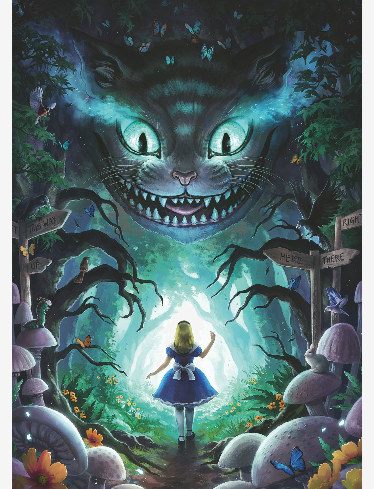 Ravensburger - Adventures With Alice 1000p - klassiske puslespil - multi coloured - 1