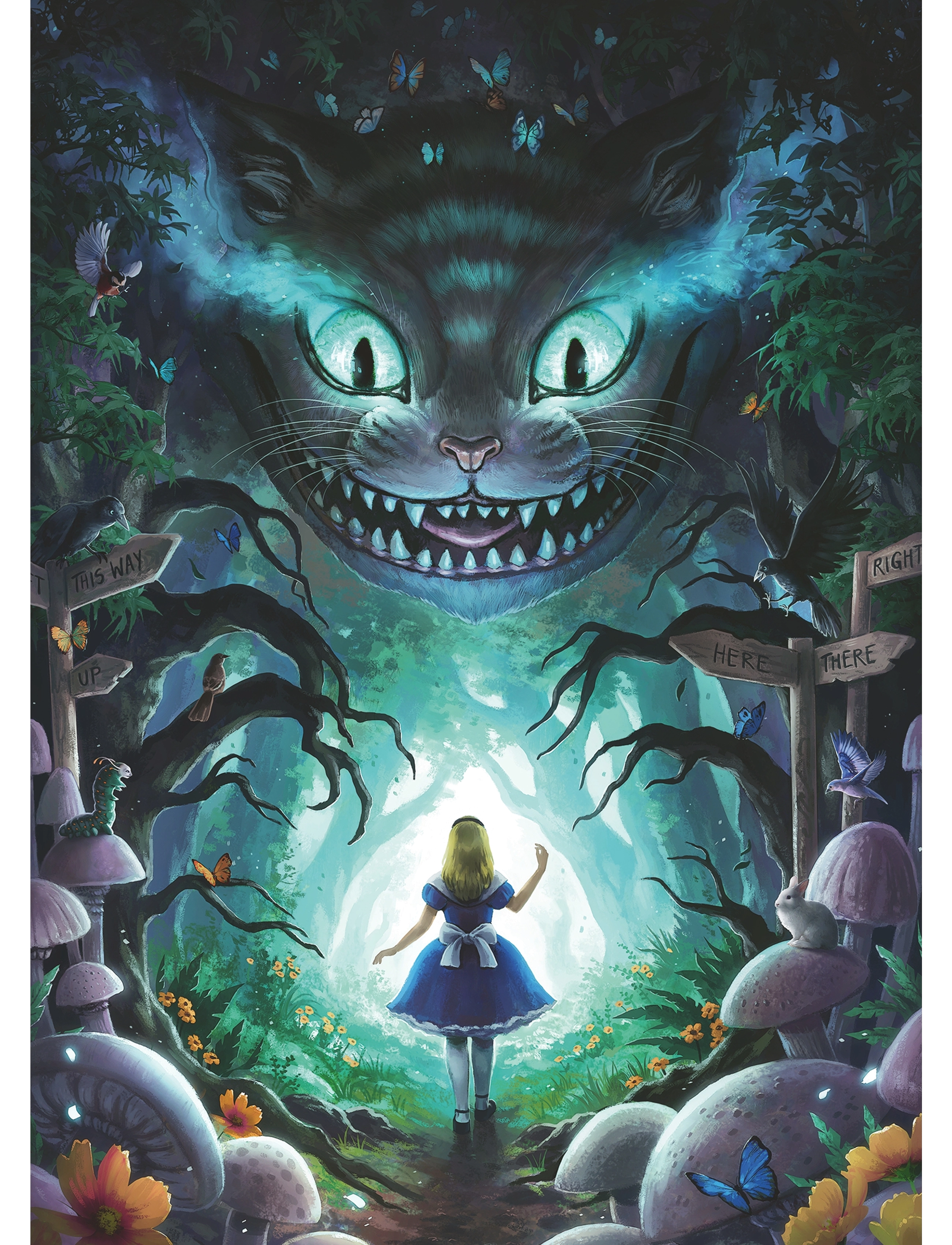 Ravensburger - Eventyr med Alice 1000p - klassiske puslespill - multi coloured - 1