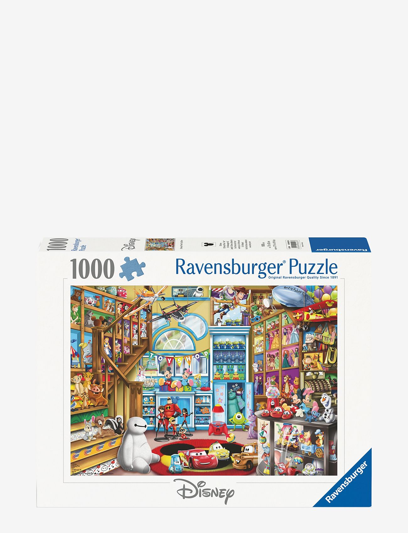 Ravensburger - Disney Multiproperty 1000p - klassiske puslespil - multi coloured - 0
