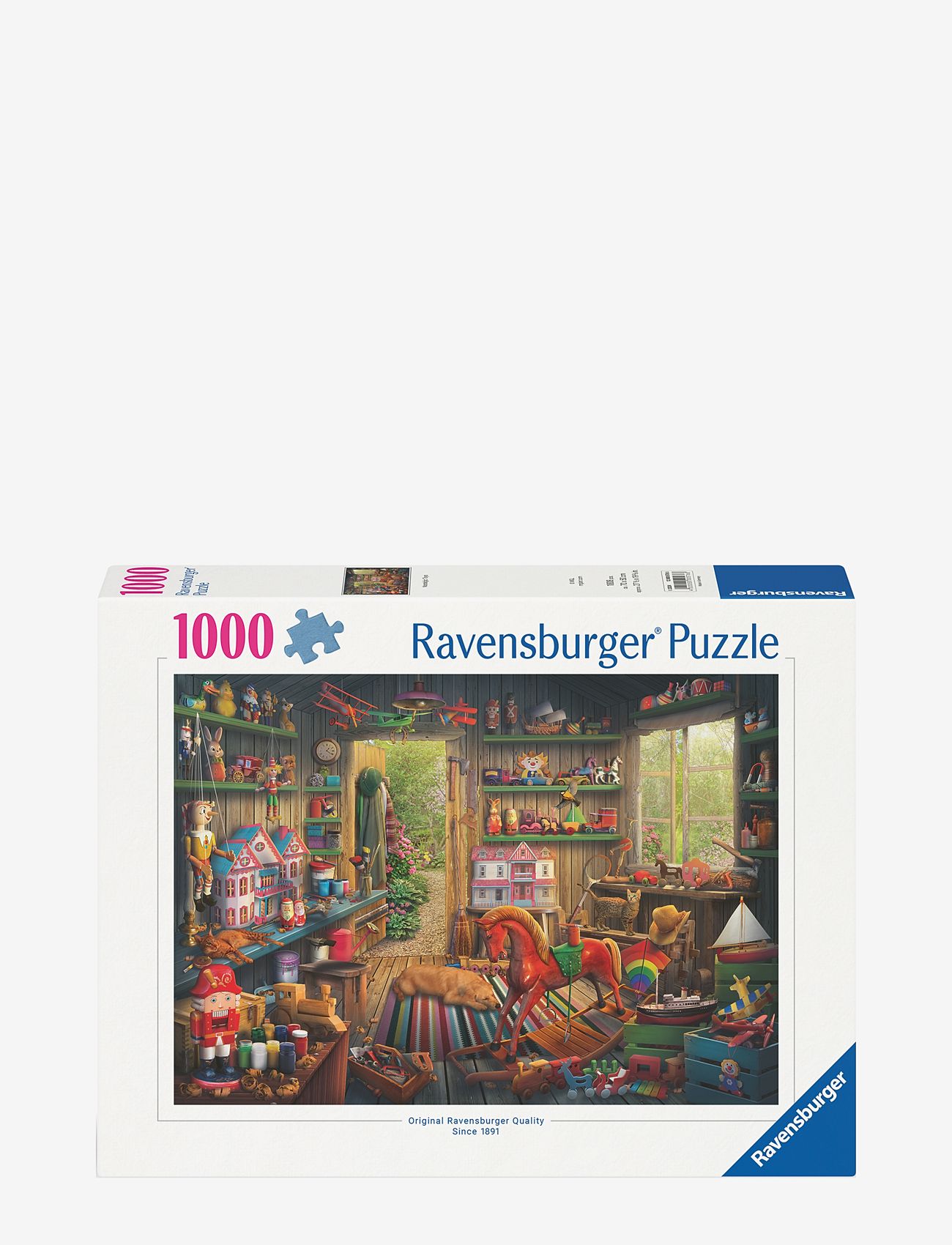 Ravensburger - Nostalgic Toys 1000p - klassiska pussel - multi coloured - 0